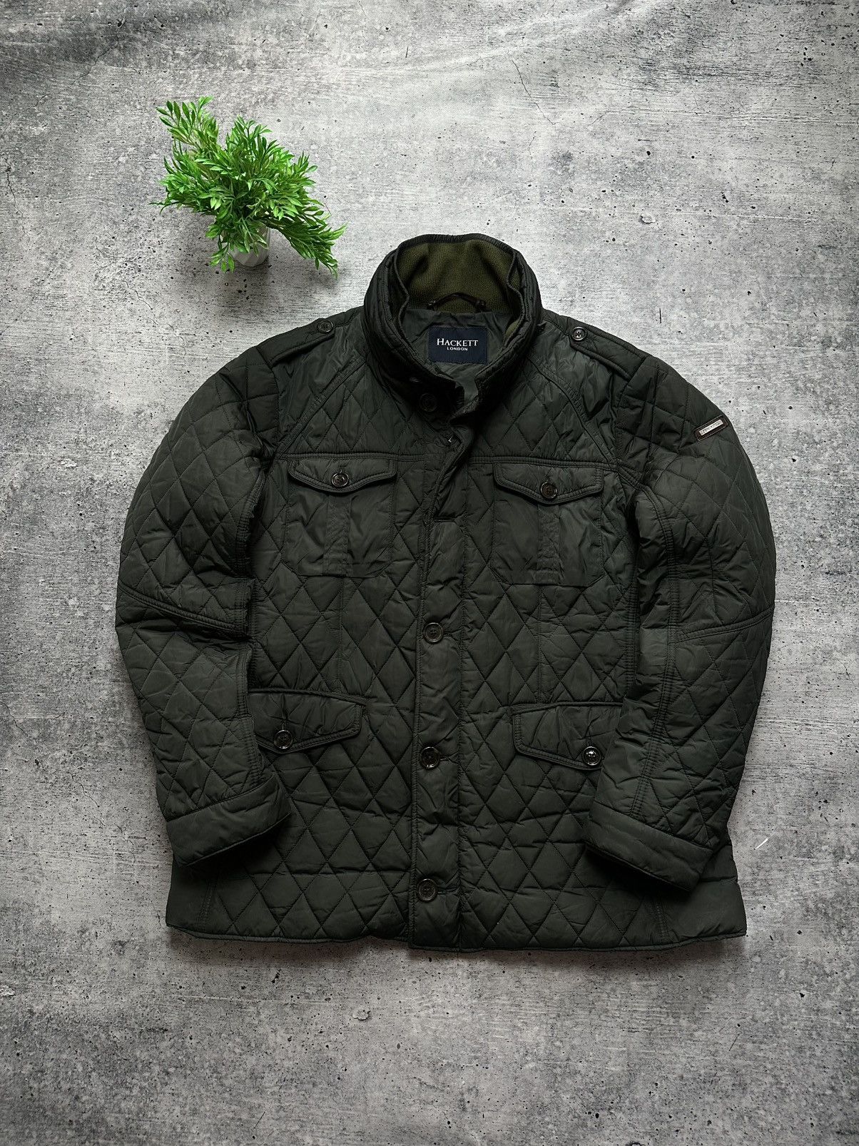 Hackett Hackett Quilted Insulated Hype Y2K Jacket Utility Size US XXL / EU 58 / 5 - 1 Thumbnail