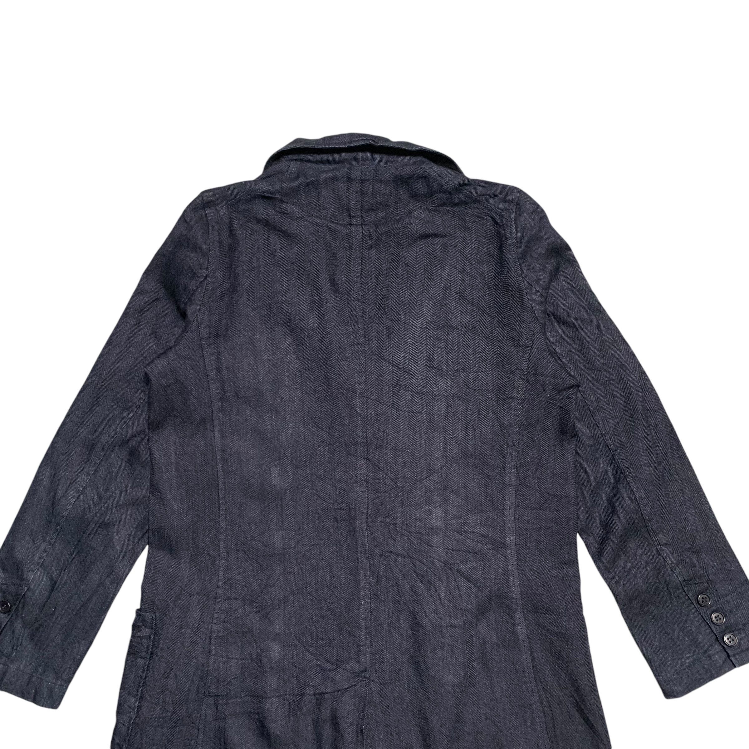 CABANE de ZUCCa Cabane De Zucca Indigo Denim Coat Size US M / EU 48-50 / 2 - 9 Thumbnail