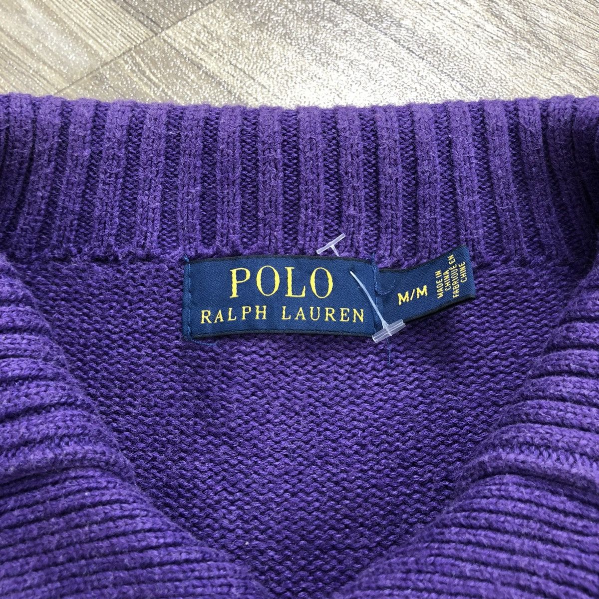 Polo Ralph Lauren Vintage Polo Ralph Lauren Knitted Sweatshirt Luxury Designer Size US M / EU 48-50 / 2 - 9 Thumbnail