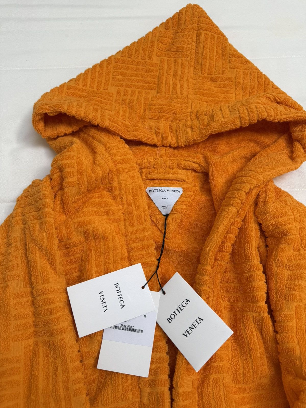 Bottega Veneta Bottega Veneta Pool Intrecciato Robe + Matching Beach Towel Size ONE SIZE - 2 Thumbnail