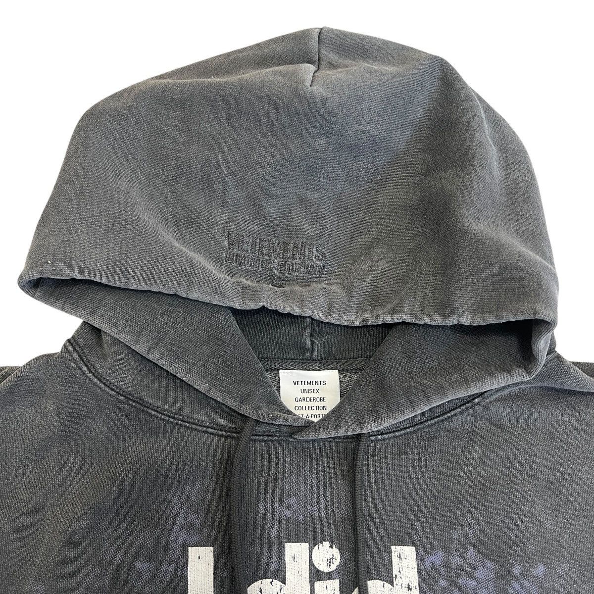 Vetements VETEMENTS FW2022 "I DID NOTHING I JUST GOT LUCKY" Hoodie S Size US S / EU 44-46 / 1 - 4 Thumbnail