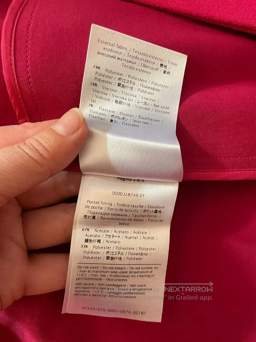 Valentino Valentino Rose Red Coat. Size M / US 6-8 / IT 42-44 - 5 Thumbnail