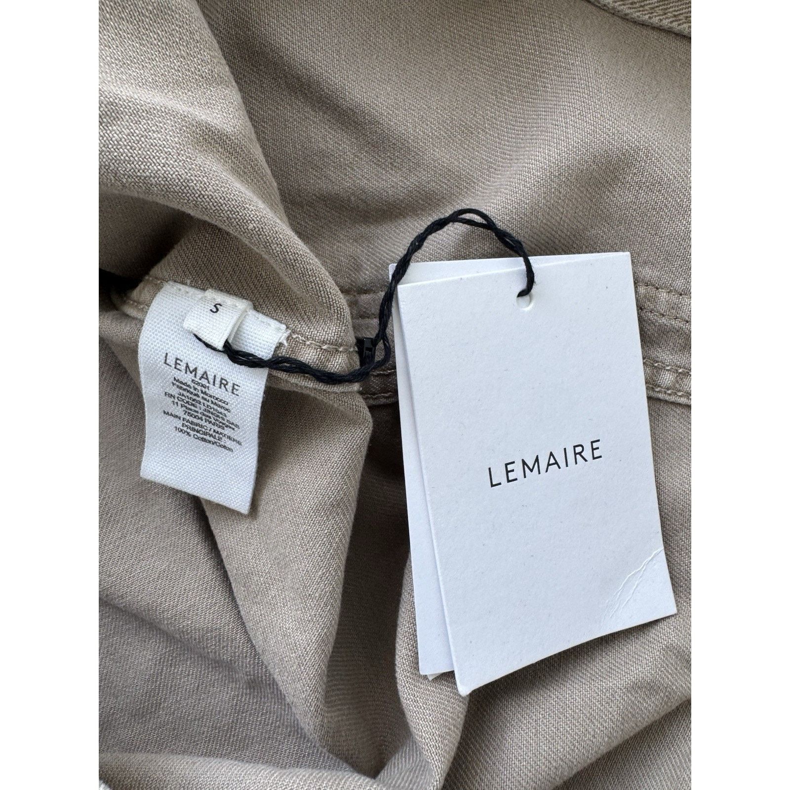 Lemaire LEMAIRE Oversized Workwear Blazer Natural Beige Small Unisex Size M / US 6-8 / IT 42-44 - 3 Thumbnail