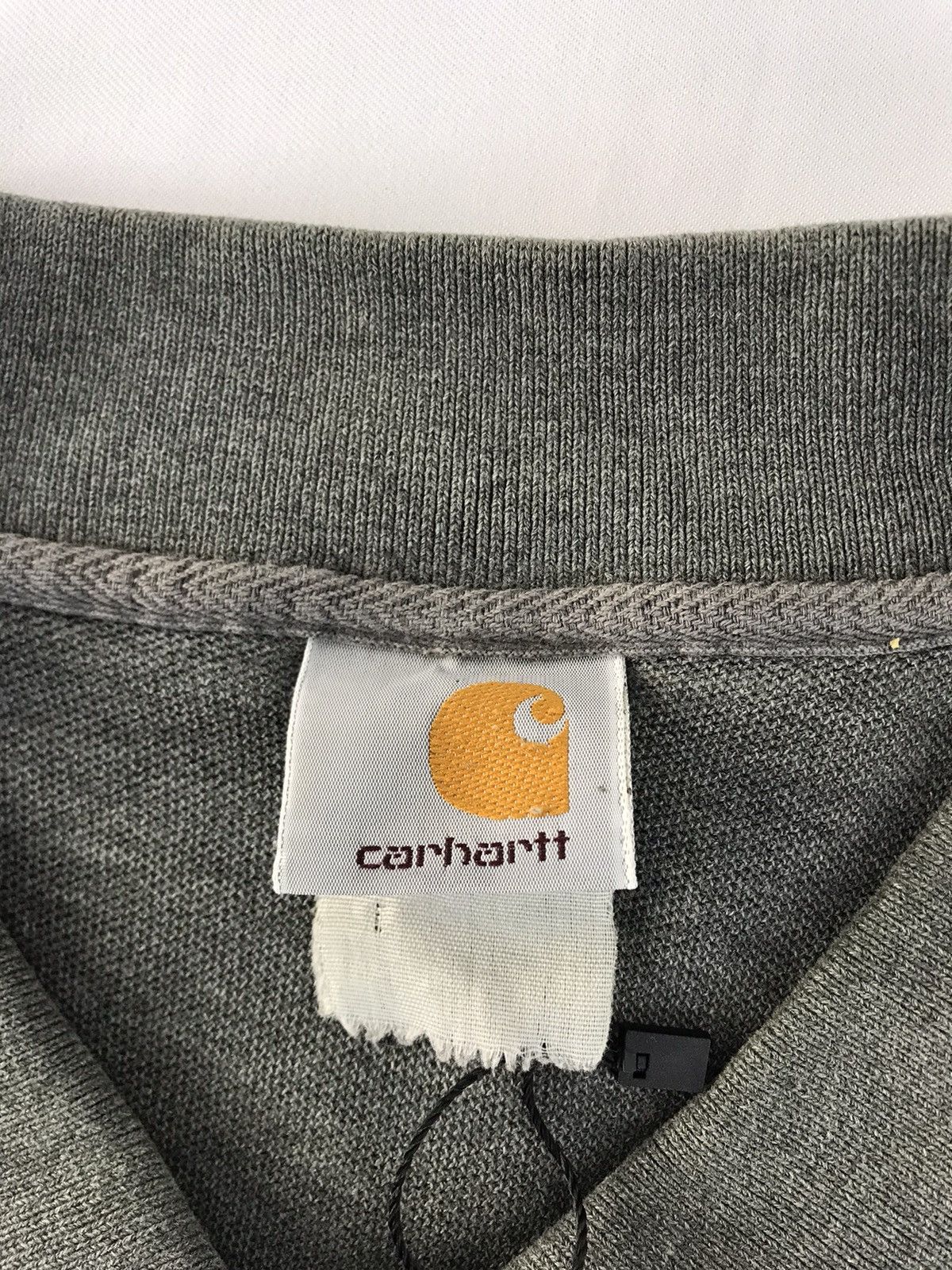 Carhartt Hype 90s Carhartt Plain Minimalist Polo Tee T-shirt Size US XXL / EU 58 / 5 - 7 Thumbnail