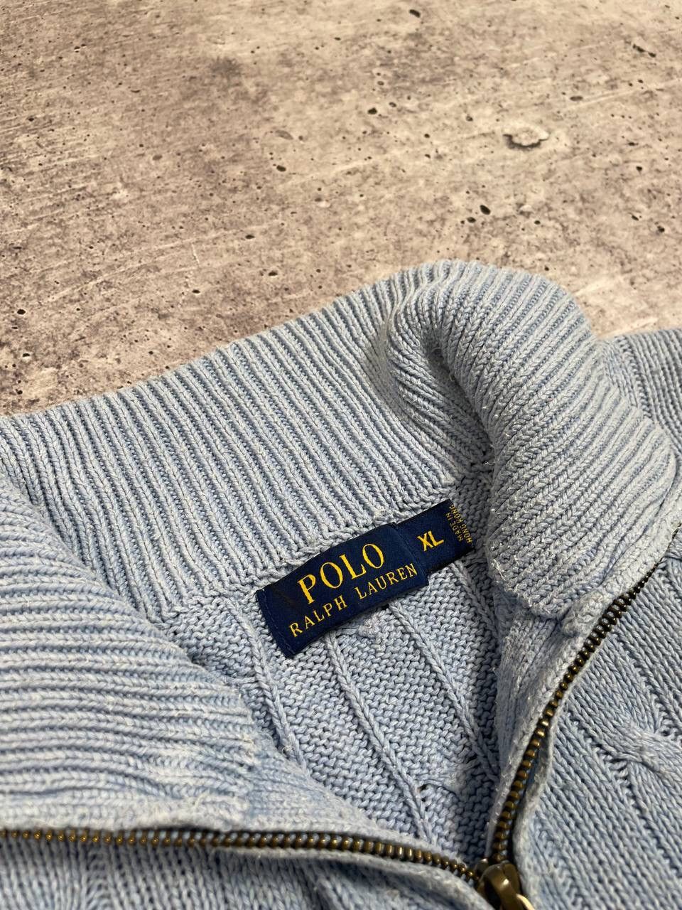Polo Ralph Lauren Vintage Polo Ralph Lauren Knitted 1/3 Zip Sweater Y2K Size US XL / EU 56 / 4 - 5 Thumbnail
