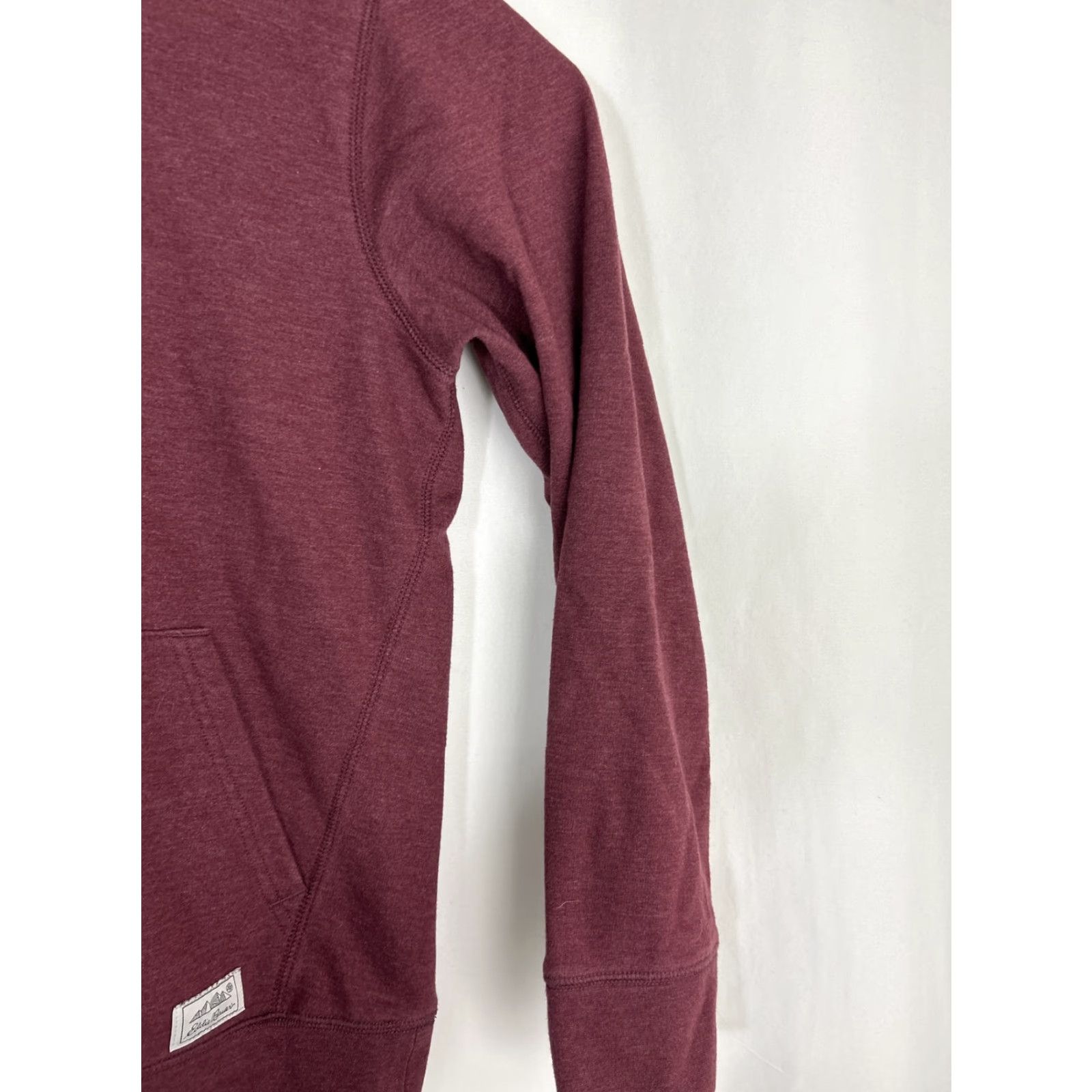 Eddie Bauer VINTAGE Eddie Bauer Mens Hoodie Pullover Everyday Cotton Blend Red Maroon M Adult Mens Size US M / EU 48-50 / 2 - 4 Thumbnail
