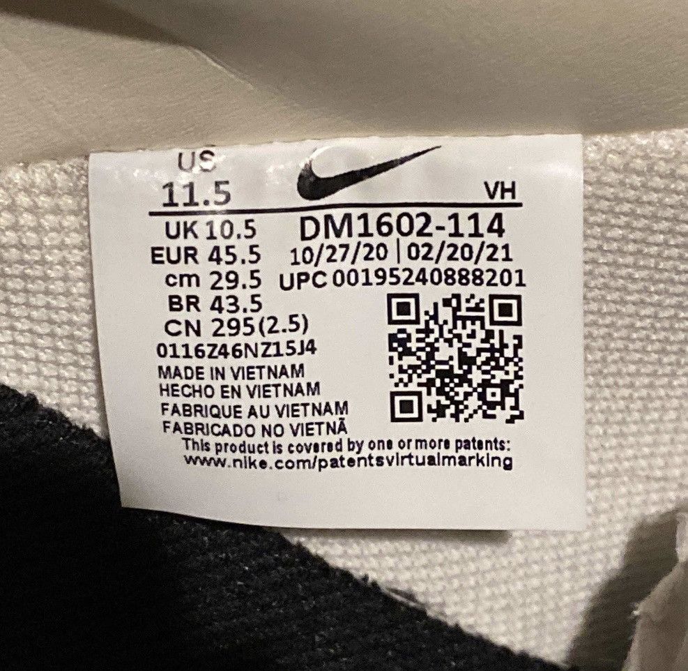 Nike × Off-White Off White x Nike Dunk Lot 4 size 11.5 Size US 11.5 / EU 44-45 - 5 Thumbnail