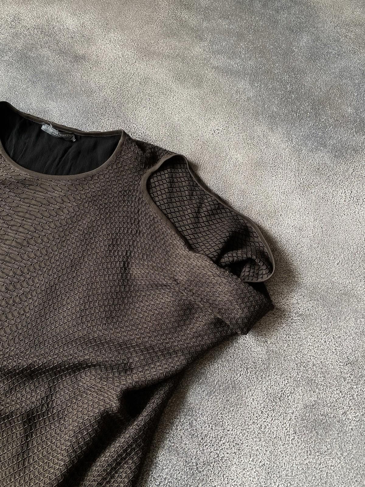 Alexander McQueen 2000`s Alexander McQueen Phyton Structure Suit Top / Skirt Size S / US 4 / IT 40 - 8 Thumbnail
