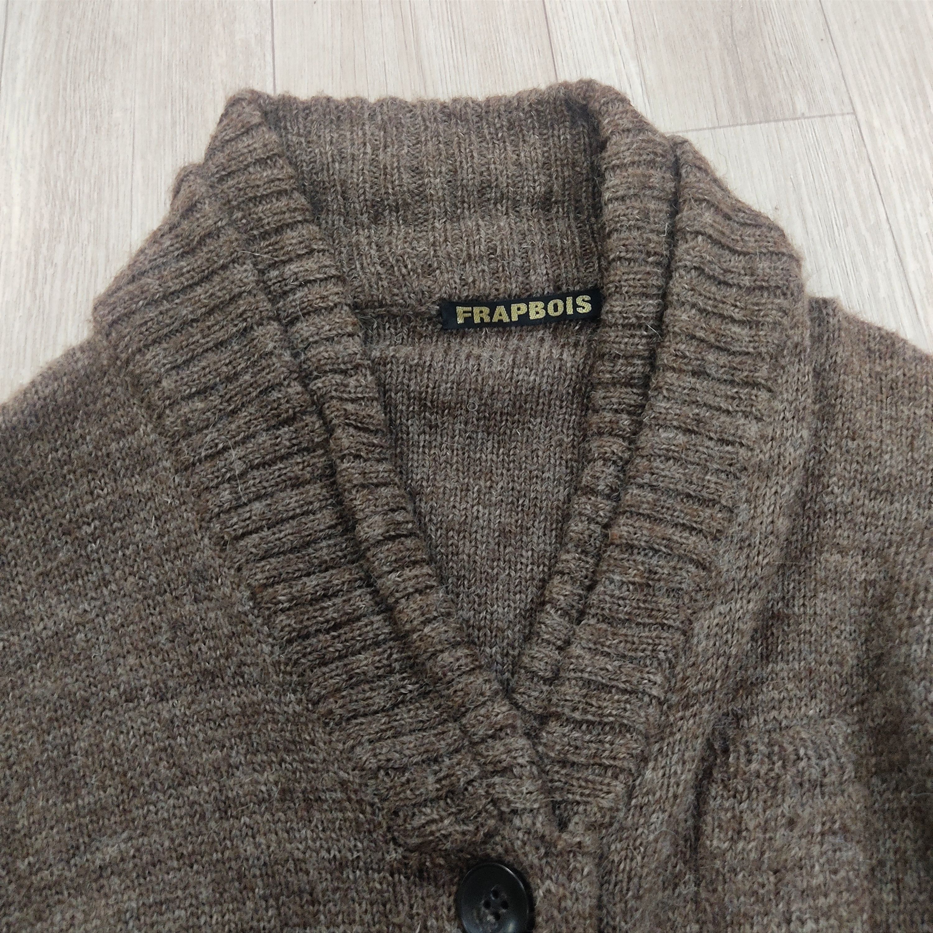 Frapbois × Issey Miyake FRAPBOIS Wool Buttons Up Cardigan Sweater Size M / US 6-8 / IT 42-44 - 6 Thumbnail