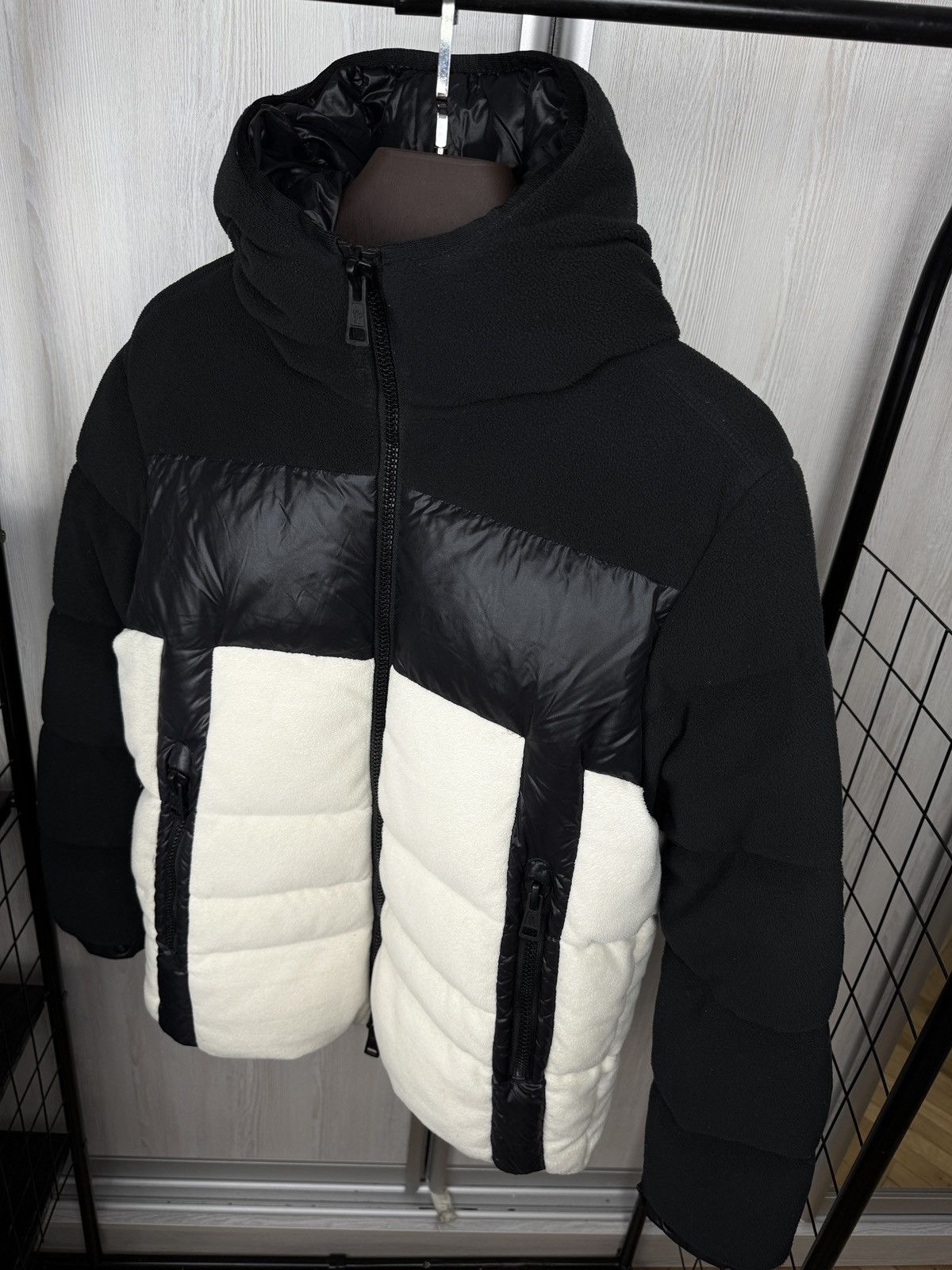 Moncler Moncler MALAVOY Giubbotto POLARTEC Fleece Down Jacket Size US L / EU 52-54 / 3 - 11 Thumbnail