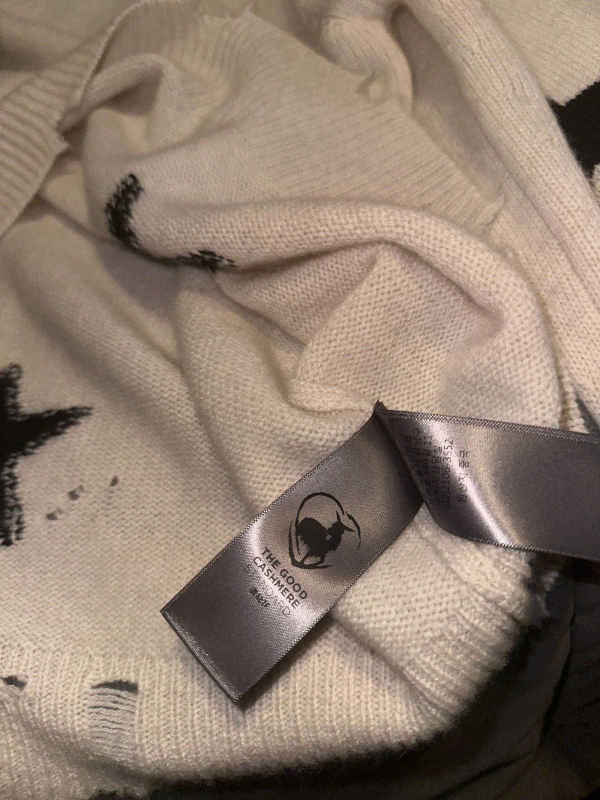 Zadig & Voltaire Zadig & Voltaire Markus Stars Cashmere Sweater Size US L / EU 52-54 / 3 - 6 Thumbnail