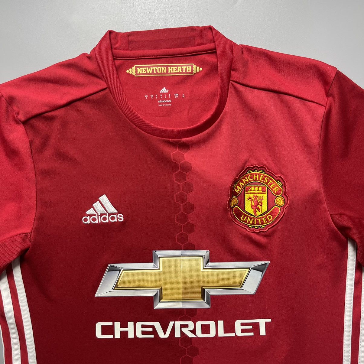Adidas MAN UNITED ADIDAS 2016/2017 SOCCER HOME JERSEY #19 RASHFORD Size US S / EU 44-46 / 1 - 4 Thumbnail