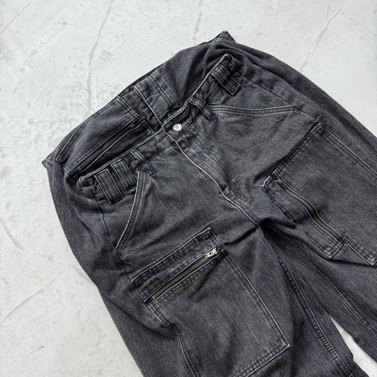 Y/Project Y/Project Pop-up Black Denim Pants Size US 30 / EU 46 - 3 Thumbnail