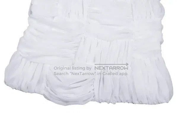 Comme des Garcons COMME des GARCONS White Vintage Sheer Top. Size US M / EU 48-50 / 2 - 6 Thumbnail