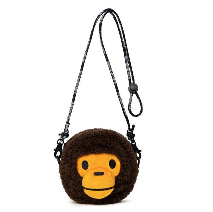 Bape Bape BABY MILO fur SHOULDER BAG Size ONE SIZE - 1 Thumbnail