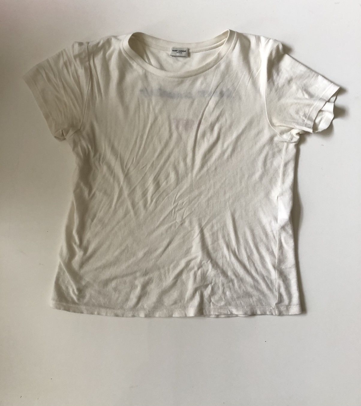 Saint Laurent Paris SAINT LAURENT PARIS “1971” Felted tee s\s17 Size US S / EU 44-46 / 1 - 2 Thumbnail
