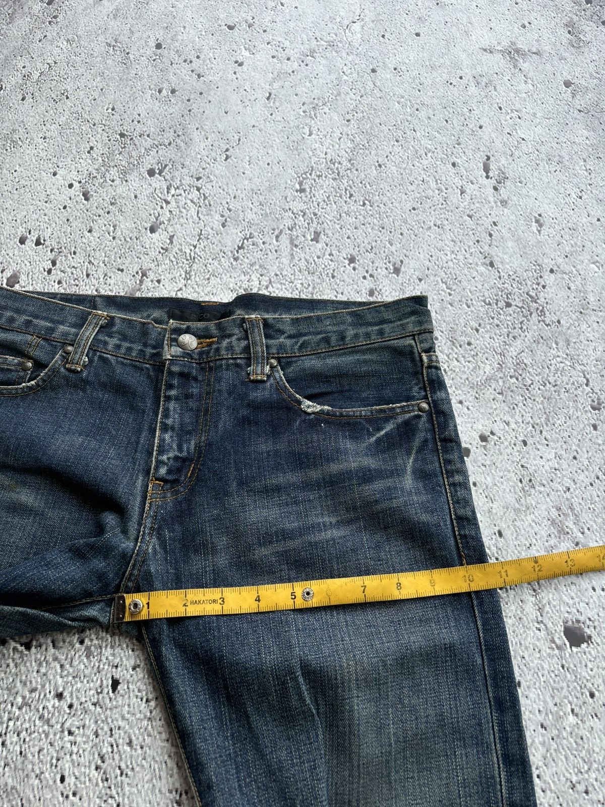 Hysteric Glamour Japanese Distressed denim rico undercover style Size US 33 - 12 Thumbnail