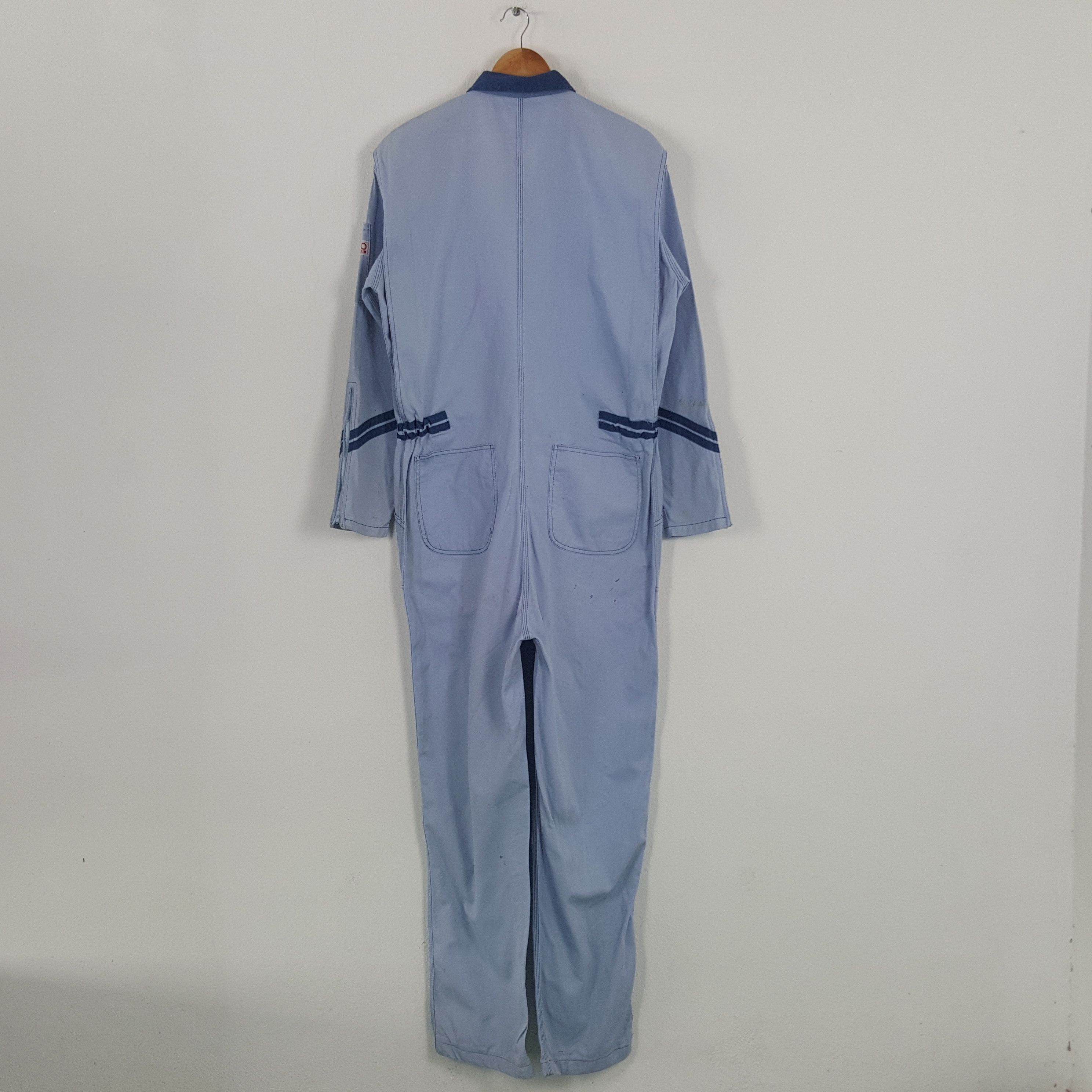 Japanese Brand × Vintage Vintage Toyota Japanese Racing Team Utility Coverall Jacket Size US M / EU 48-50 / 2 - 6 Thumbnail