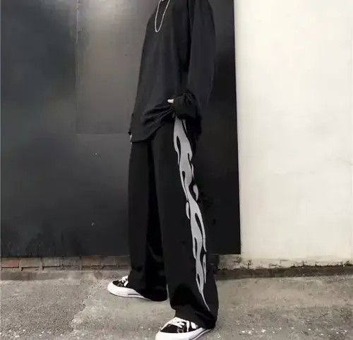 Jean Flame punk pants Size US 32 / EU 48 - 3 Thumbnail