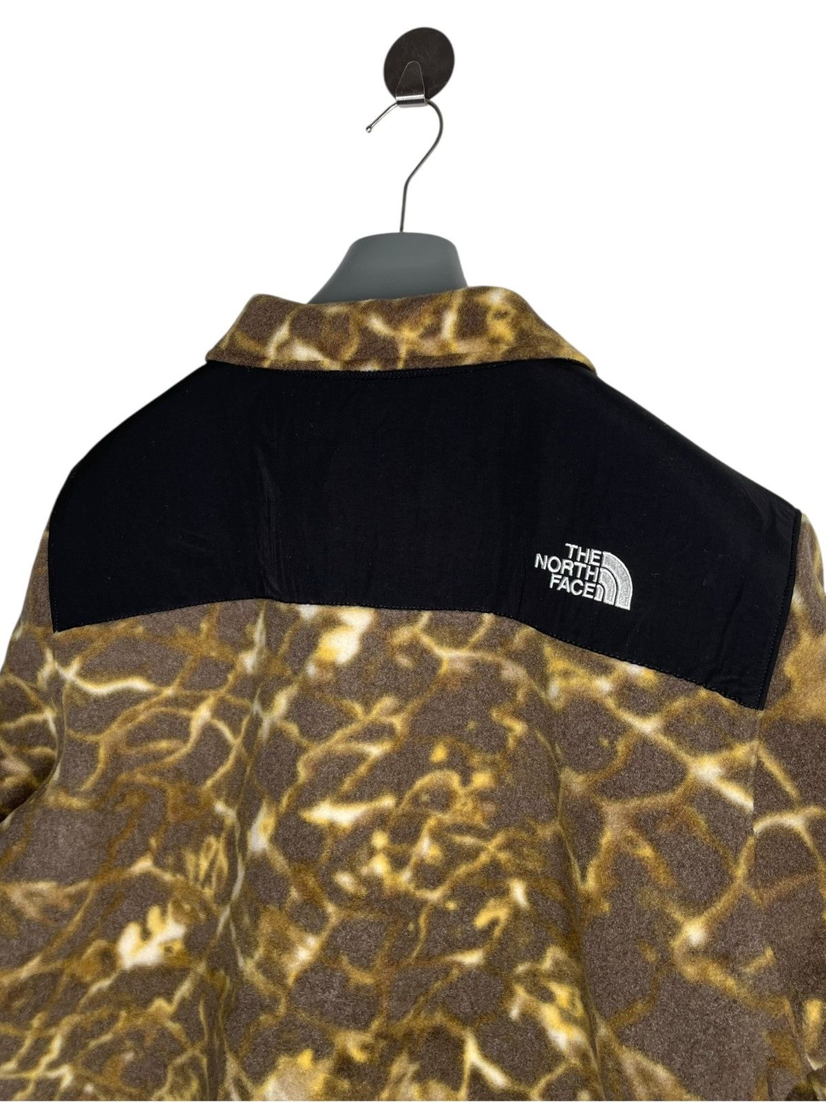 The North Face North Face Denali Fleece Jacke Neu - Braun Holz Design Size US XL / EU 56 / 4 - 12 Thumbnail