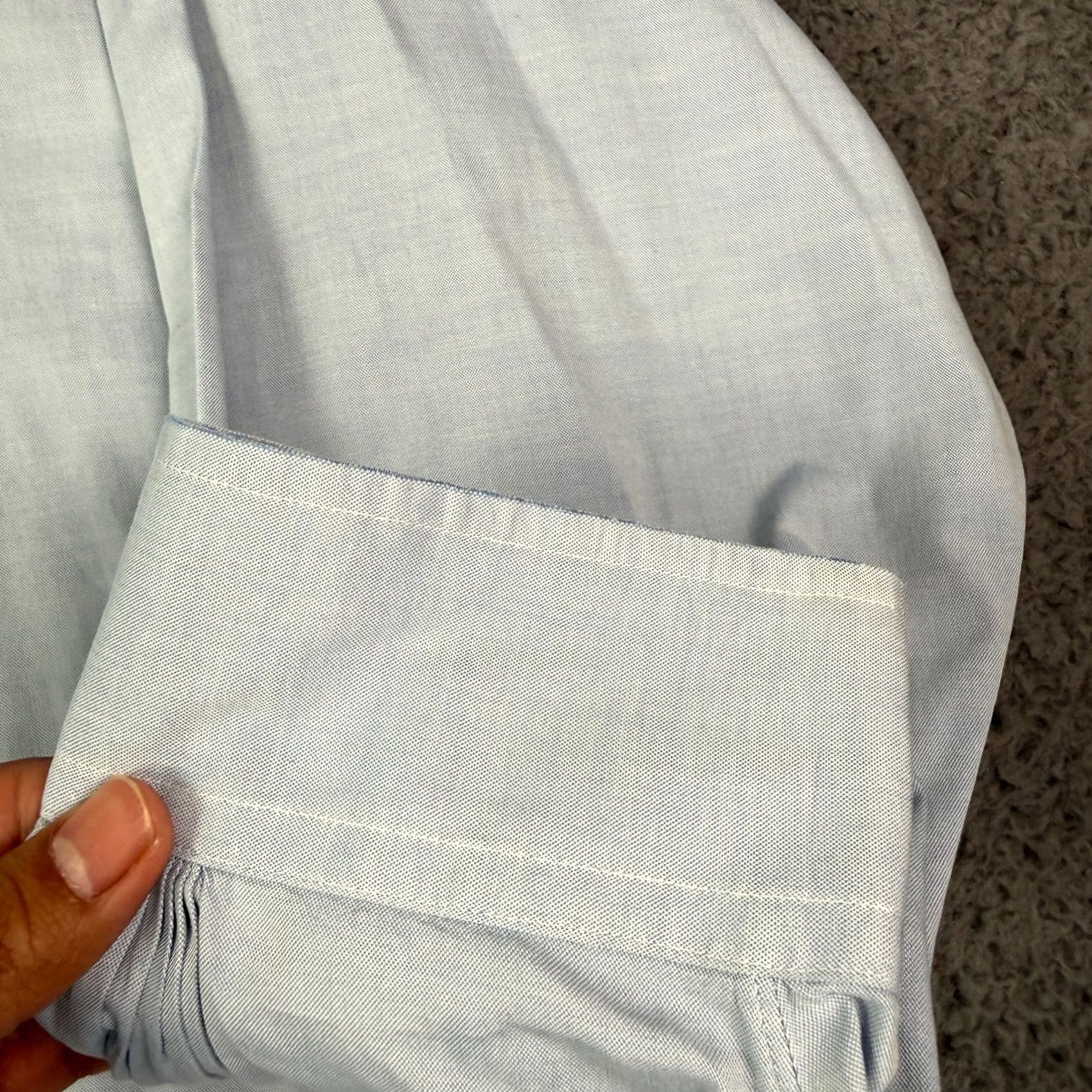 Brooks Brothers VINTAGE Brooks Brothers Makers Button Down Shirt Mens 18-3 Blue USA Made 80s Size US XXL / EU 58 / 5 - 7 Thumbnail