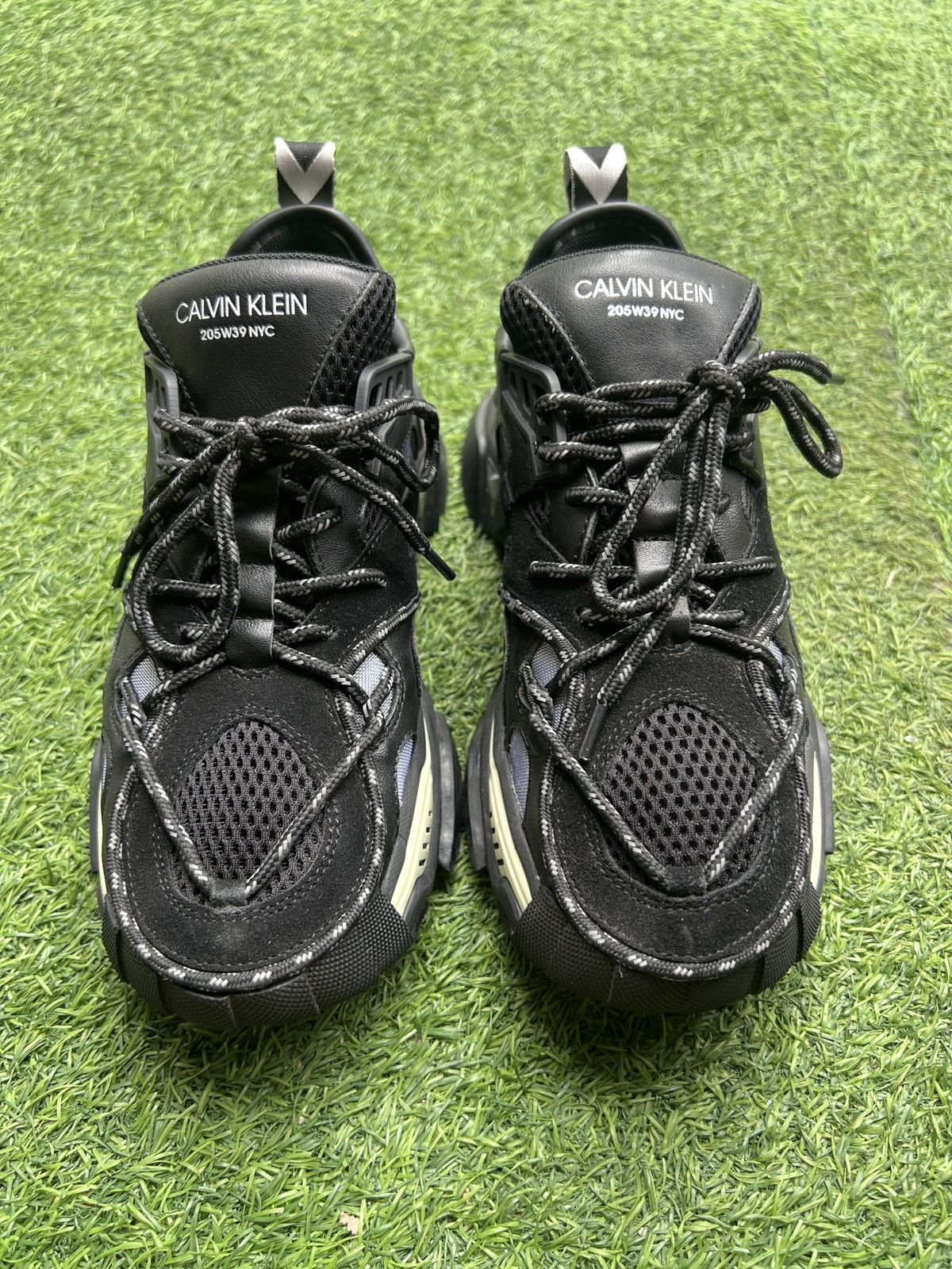 Calvin Klein 205W39NYC (💥RARE) Calvin Klein 205W39NYC Black Sneakers Size US 7 / EU 40 - 4 Thumbnail