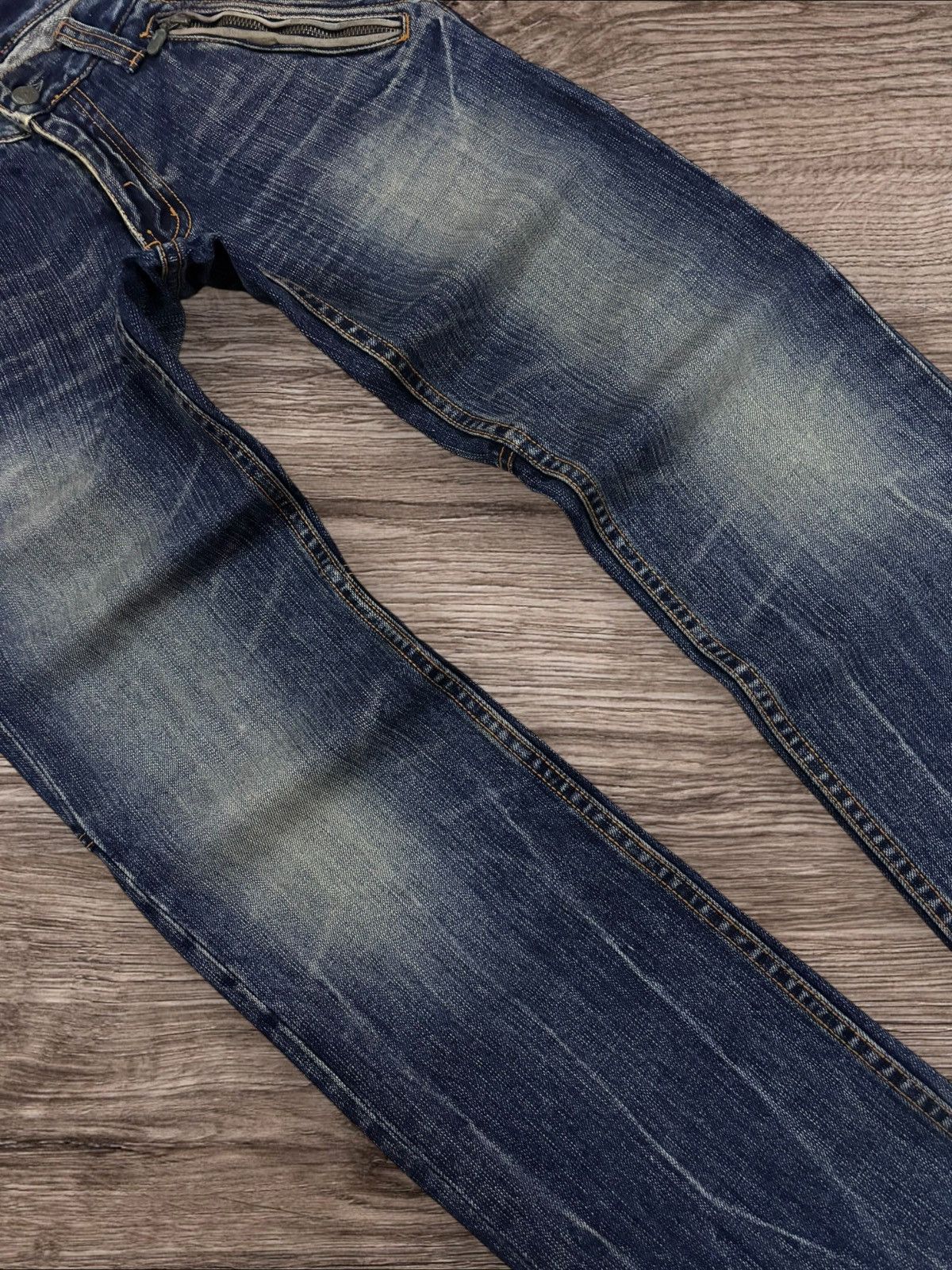 PPFM PPFM Grunge Heavy Whisker Jeans Size US 30 / EU 46 - 3 Thumbnail