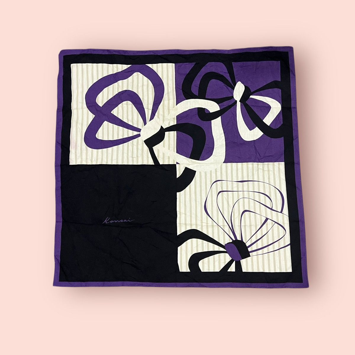 Designer × Japanese Brand × Kansai Yamamoto RARE DESIGN KANSAI HANDKERCHIEF BY KANSAI YAMAMOTO JAPAN Size ONE SIZE - 12 Thumbnail