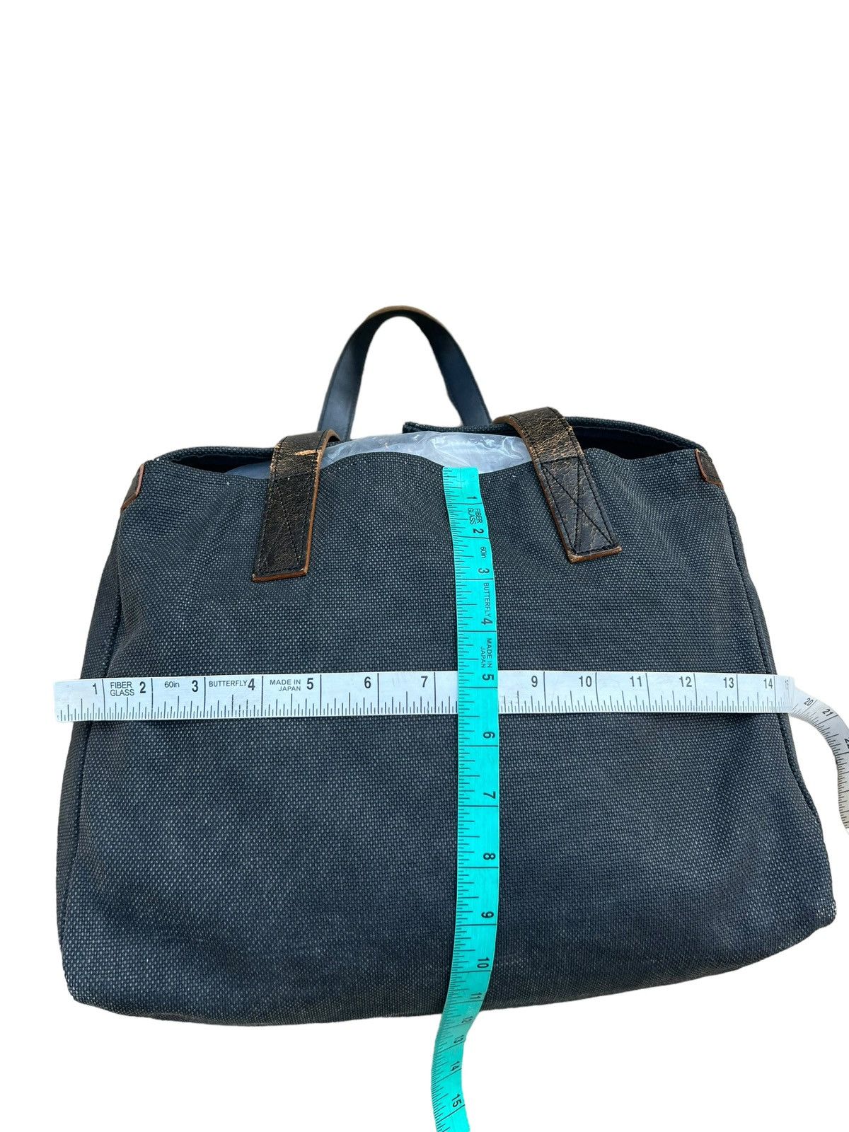 Porter 53225320 Waxed Herringbone Twill Cotton Handle Bag Size ONE SIZE - 21 Thumbnail