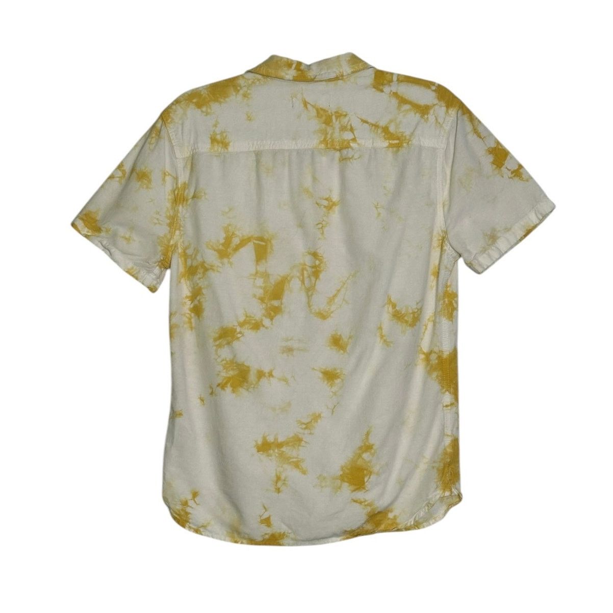 Madewell Madewell yellow tie dye short-sleeve Perfect Shirt size s Size US S / EU 44-46 / 1 - 2 Thumbnail