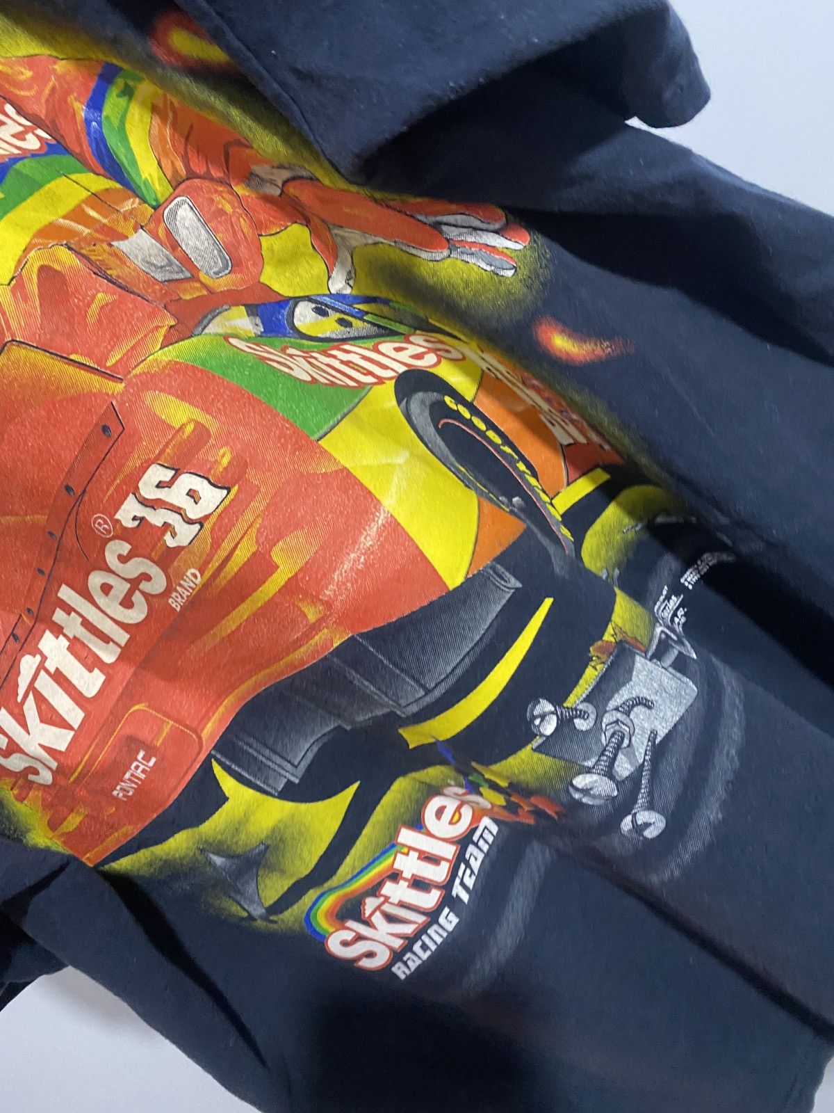 Logo Athletic × NASCAR × Vintage Vintage 1998 Skittles Racing NASCAR Ernie Irvan t-shirt Size US XXL / EU 58 / 5 - 5 Thumbnail