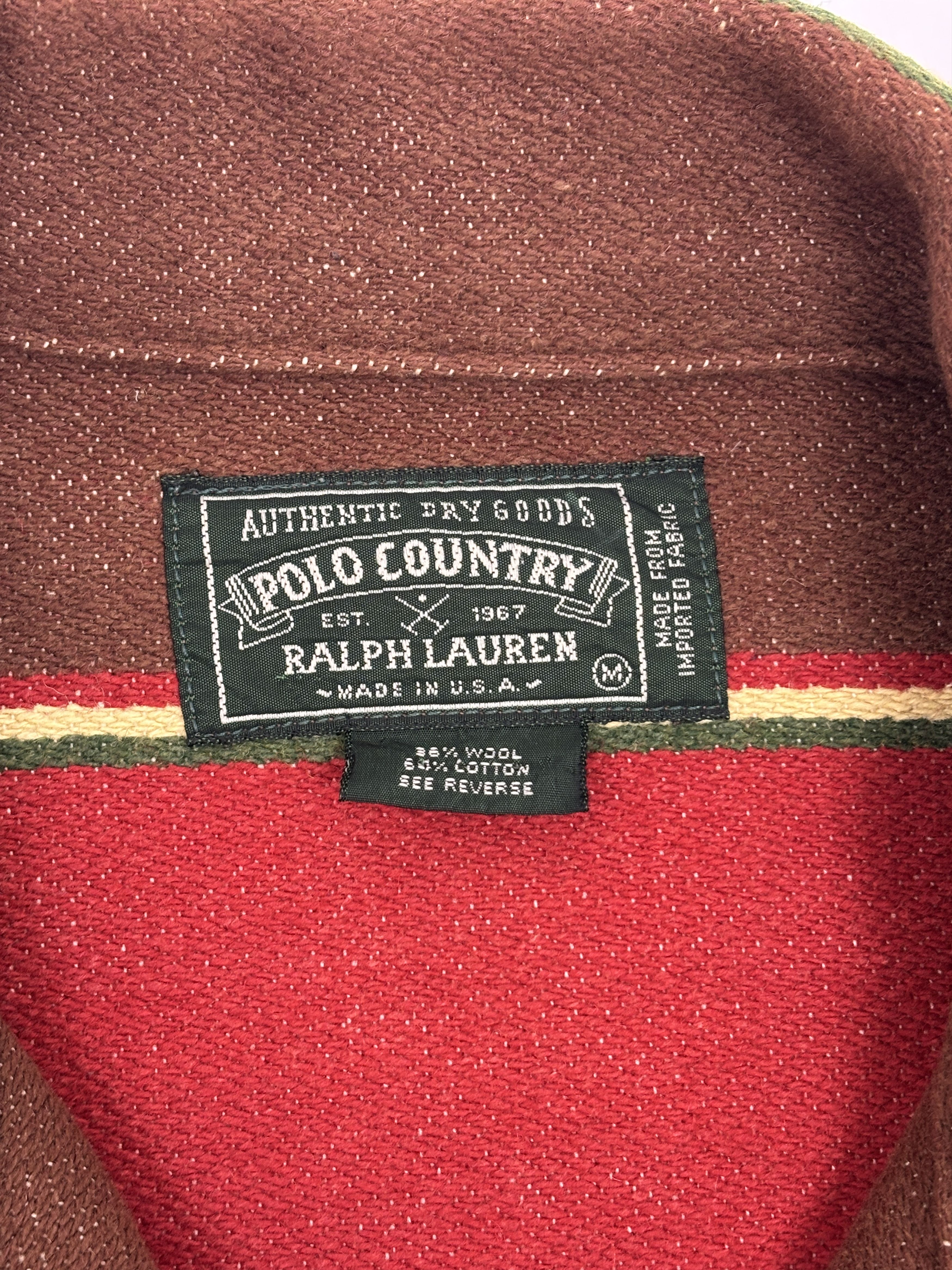 Ralph Lauren Ralph Lauren Polo Country Serape Jacket Made in USA Size US M / EU 48-50 / 2 - 13 Thumbnail