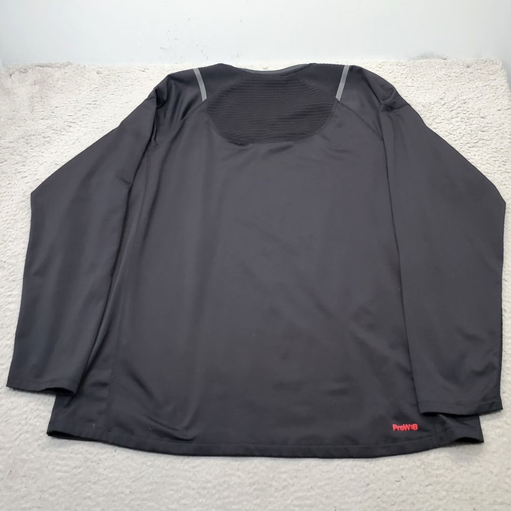 Spyder Spyder Active T-Shirt Mens XL Black Athletic Pullover Long Sleeve Crew Neck Shirt Size US XL / EU 56 / 4 - 2 Thumbnail