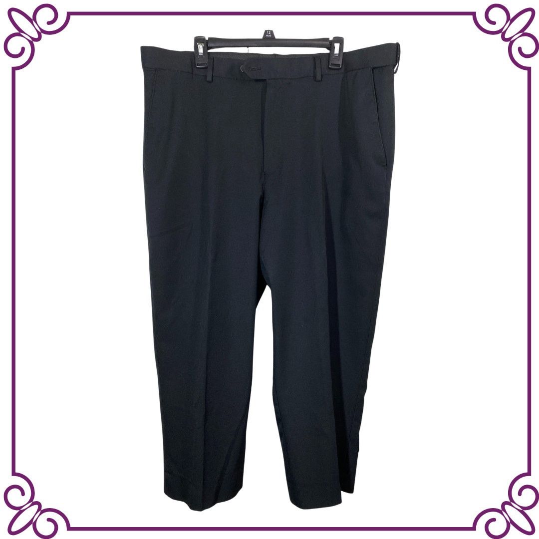 Croft & Barrow Croft & Barrow Essential Classic Fit Pants Black 40 x 29 Size US 40 / EU 56 - 1 Thumbnail