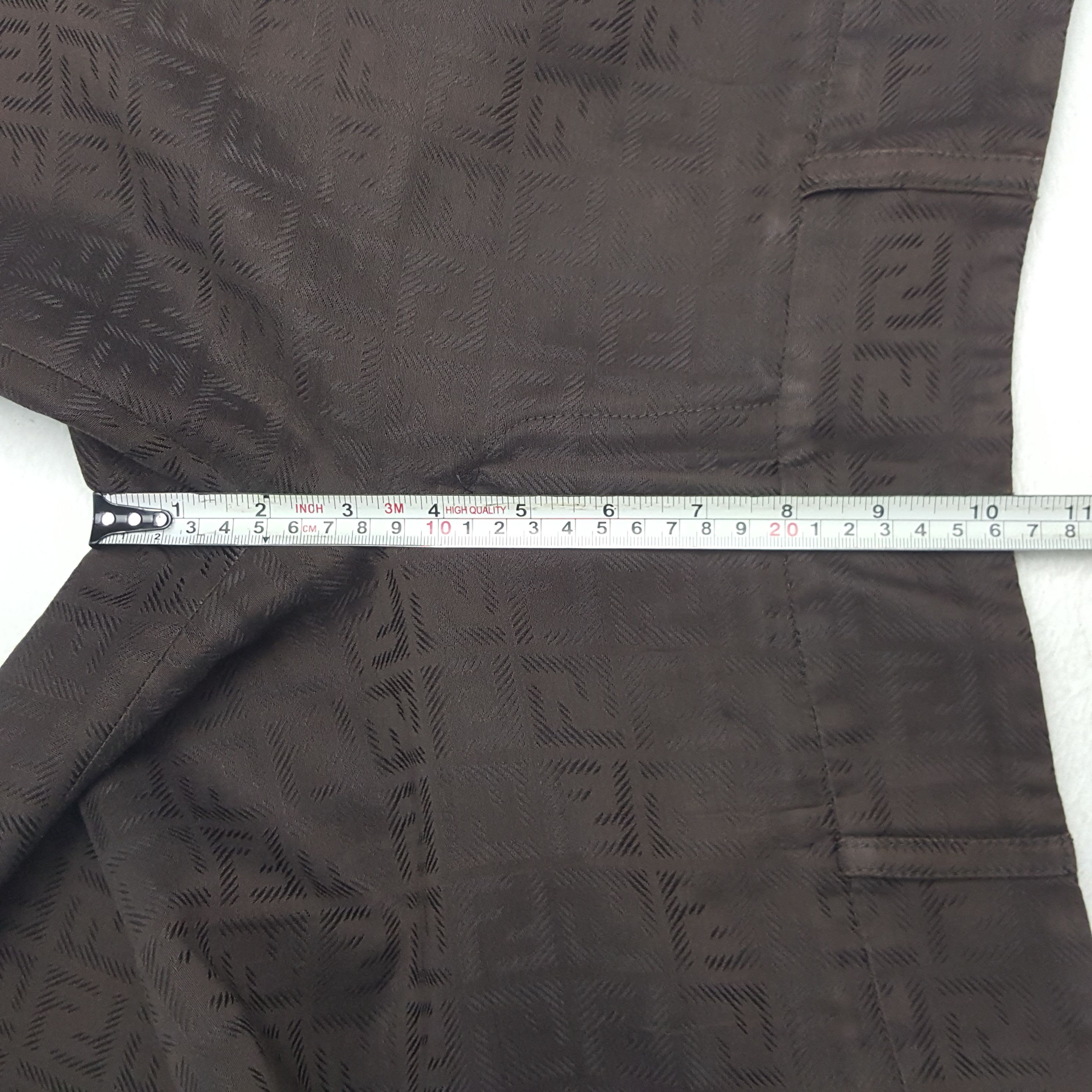 Fendi × Vintage Vintage Fendi Monogram Pants Size 27" / US 4 / IT 40 - 8 Thumbnail