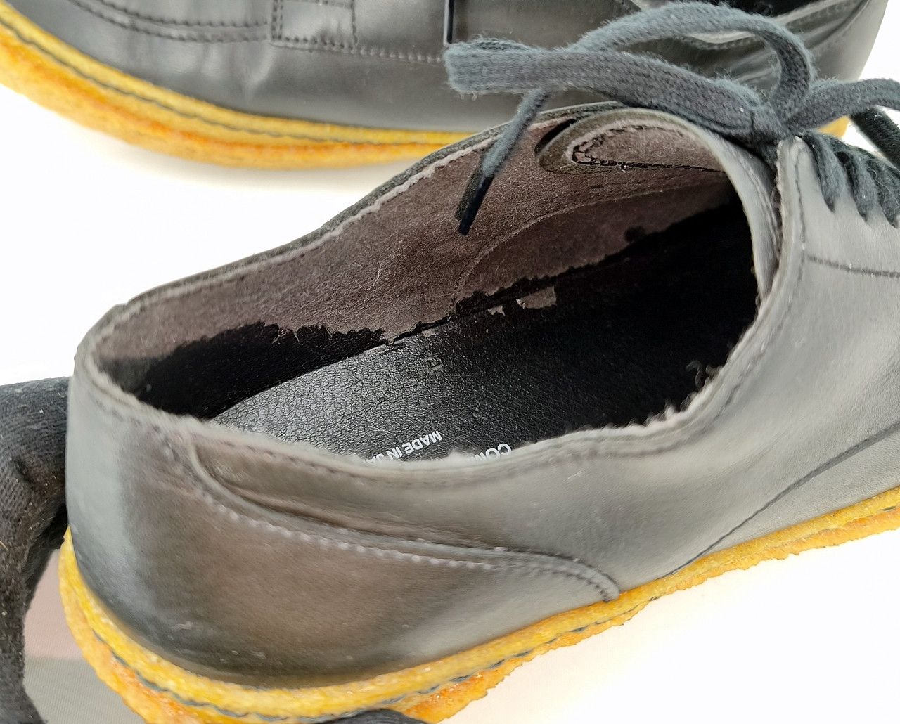 Comme des Garcons new COMME DES GARCONS Homme Deux rubber sole shoes Size US 8 / EU 41 - 8 Thumbnail