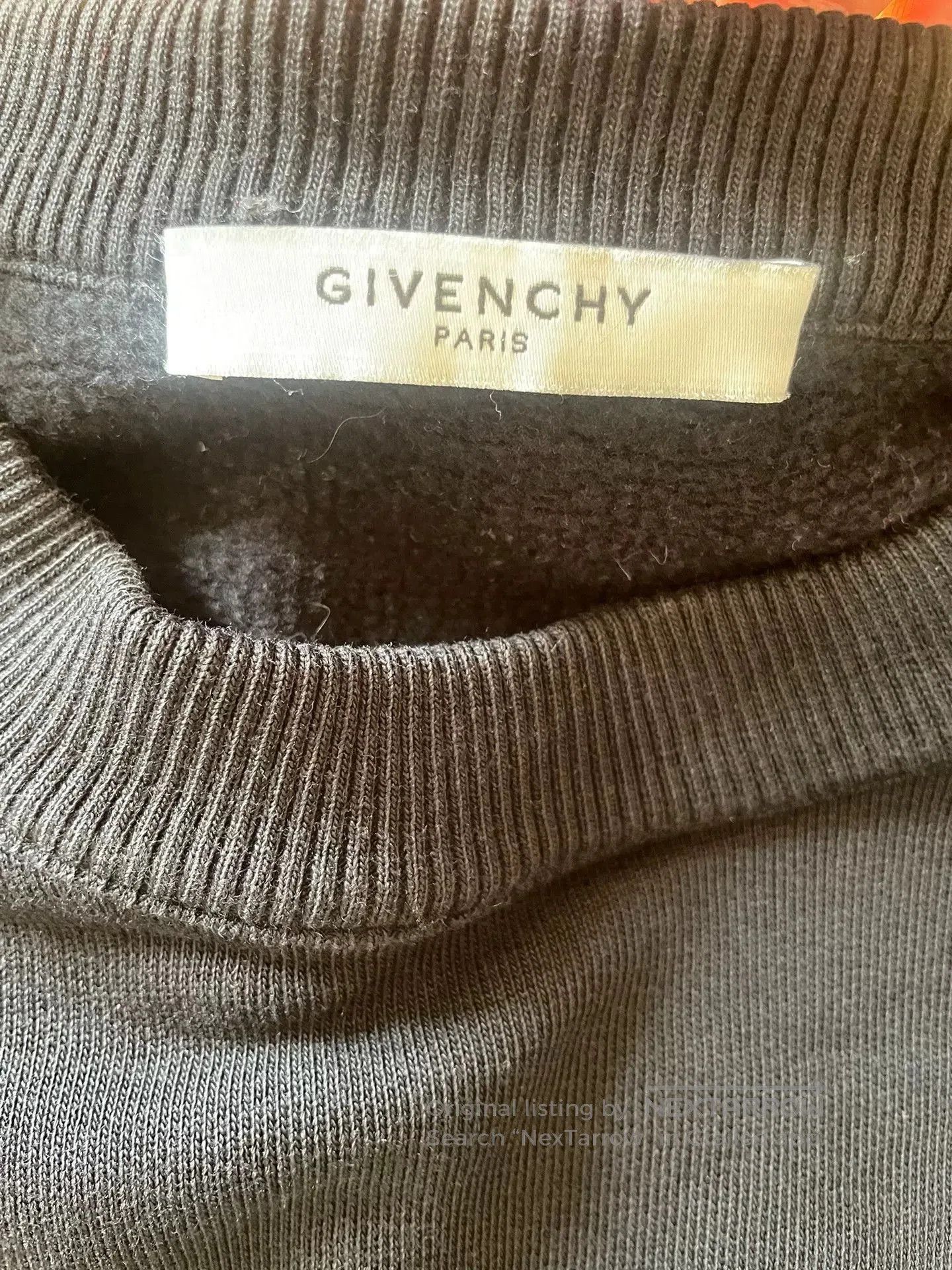 Givenchy GIVENCHY Vintage Floral Number Print Sweatshirt. Size US XS / EU 42 / 0 - 4 Thumbnail