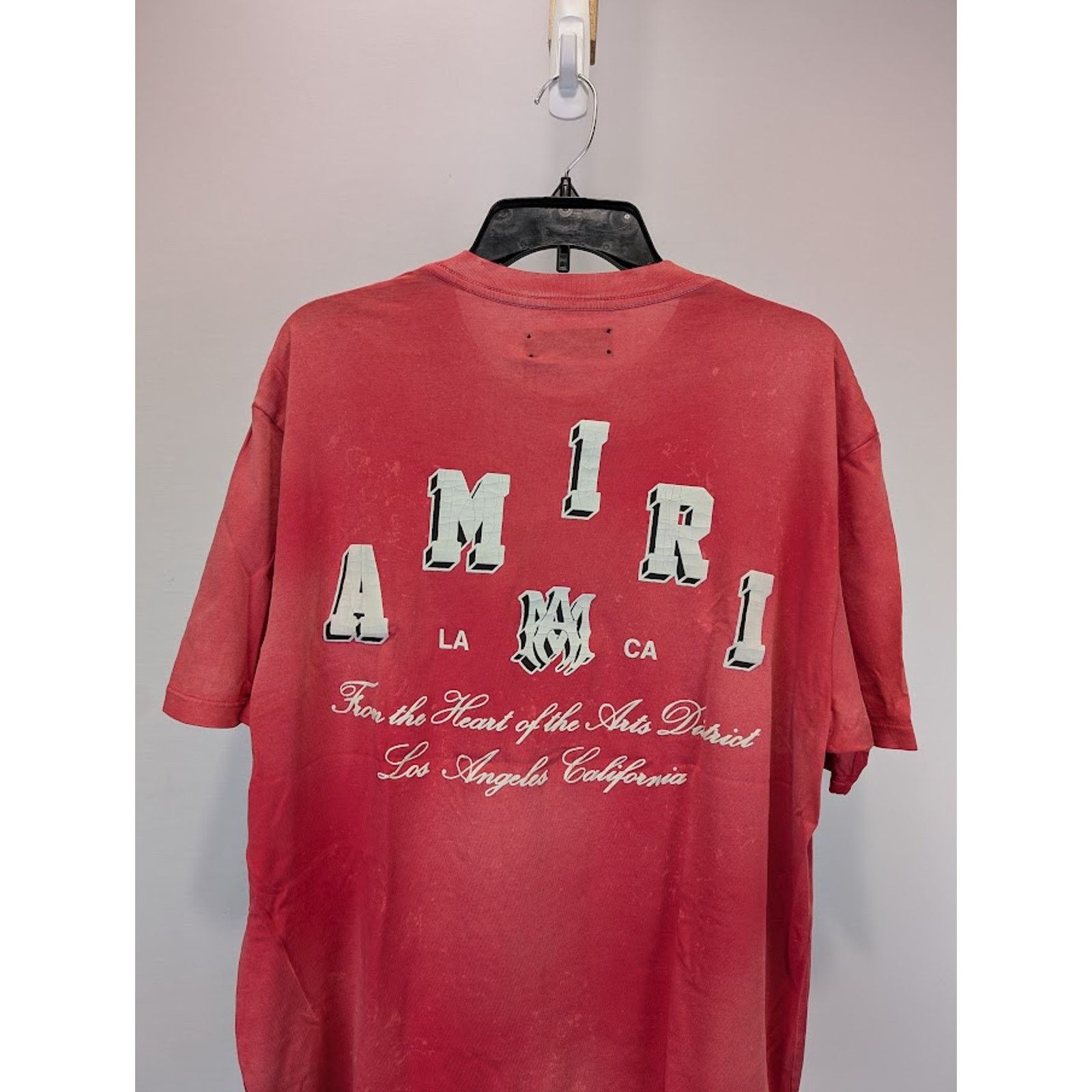 Amiri o1rshd1 Vintage Collegiate Tee T-Shirt in Red Size US XL / EU 56 / 4 - 16 Thumbnail