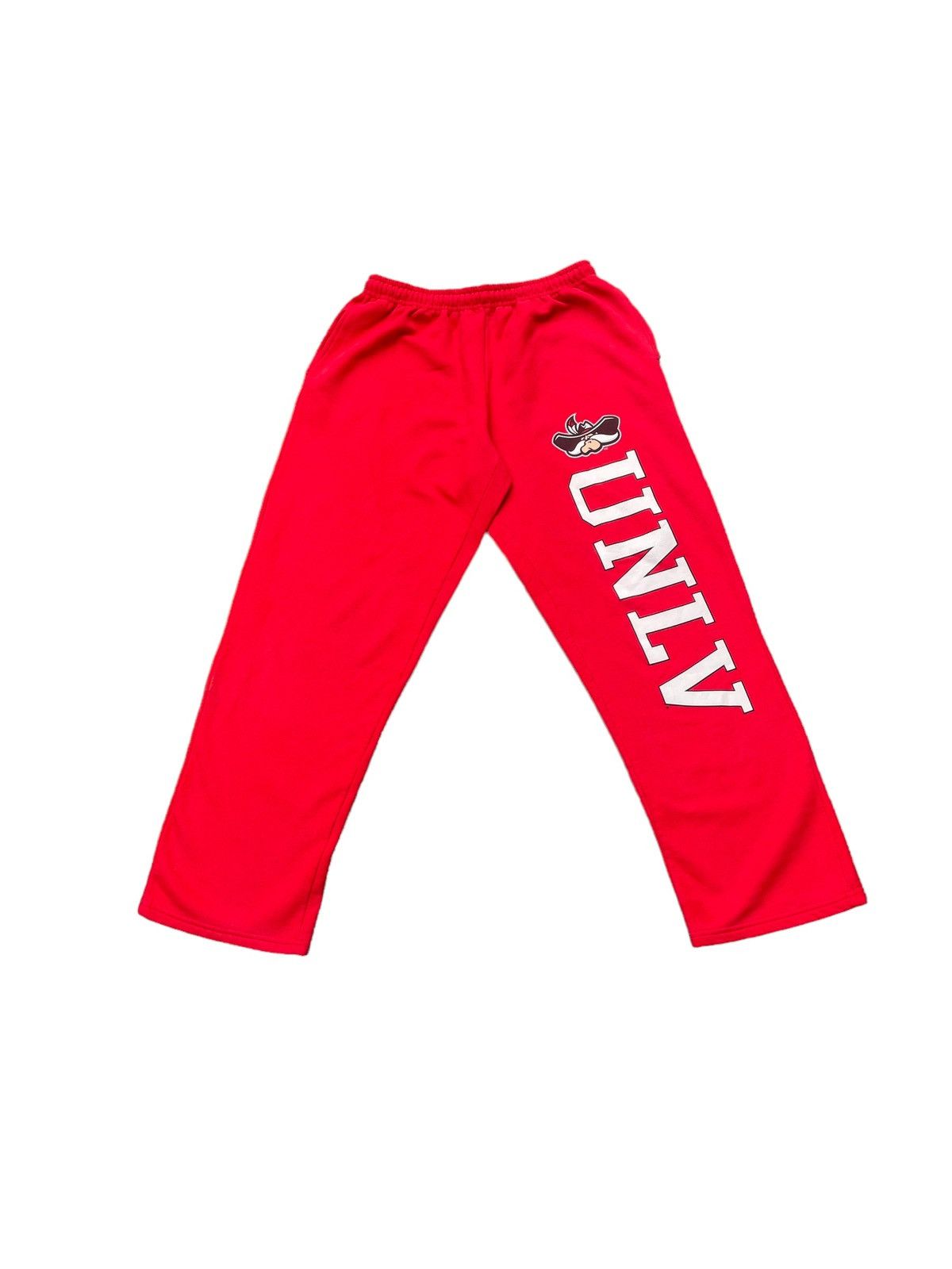 image of Archival Clothing x Gildan Vintage Unlv Sweat Pant in Red, Men's (Size 34)