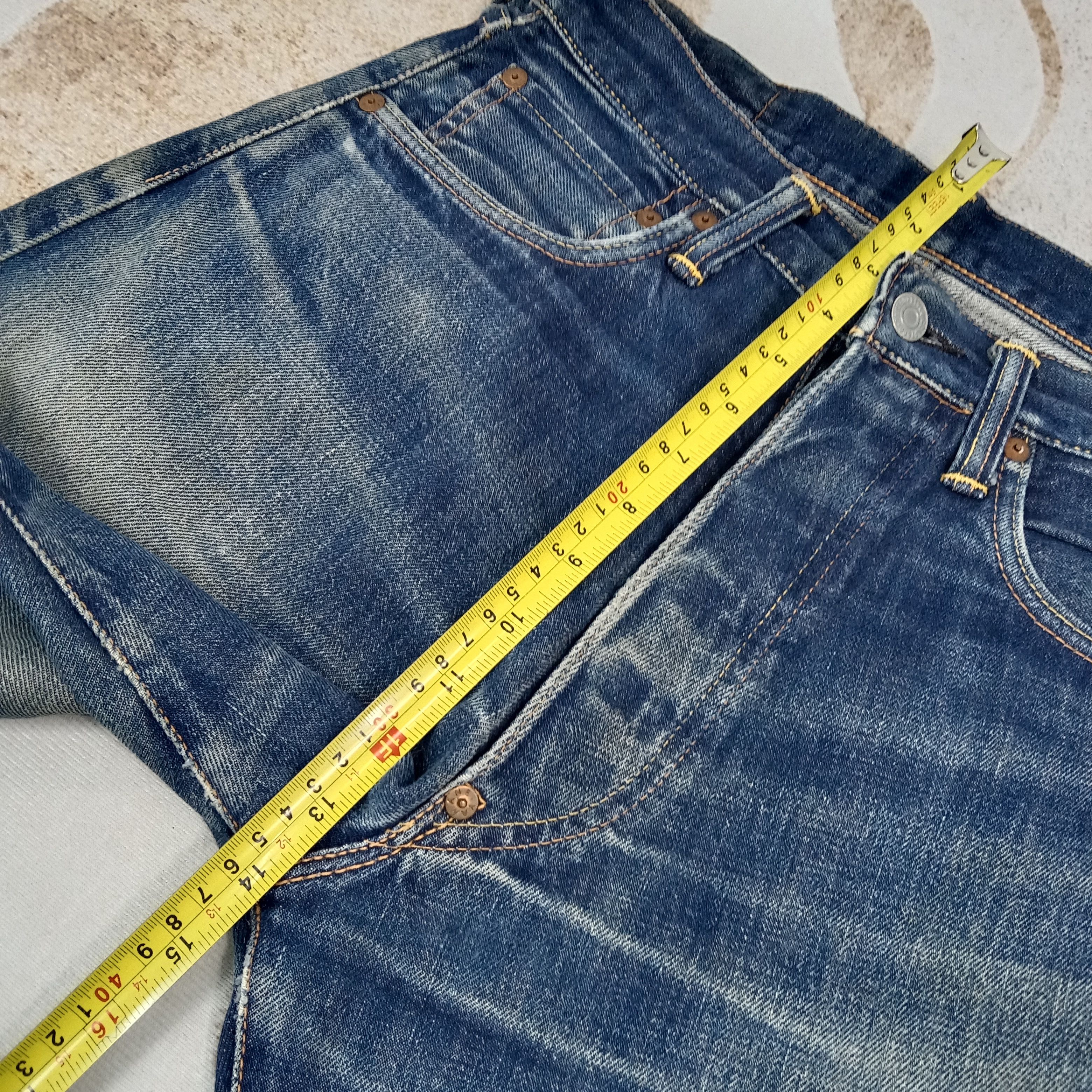Evisu Evisu Selvedge Daicock Custom Denim Jeans C265N18 Size US 28 / EU 44 - 12 Thumbnail