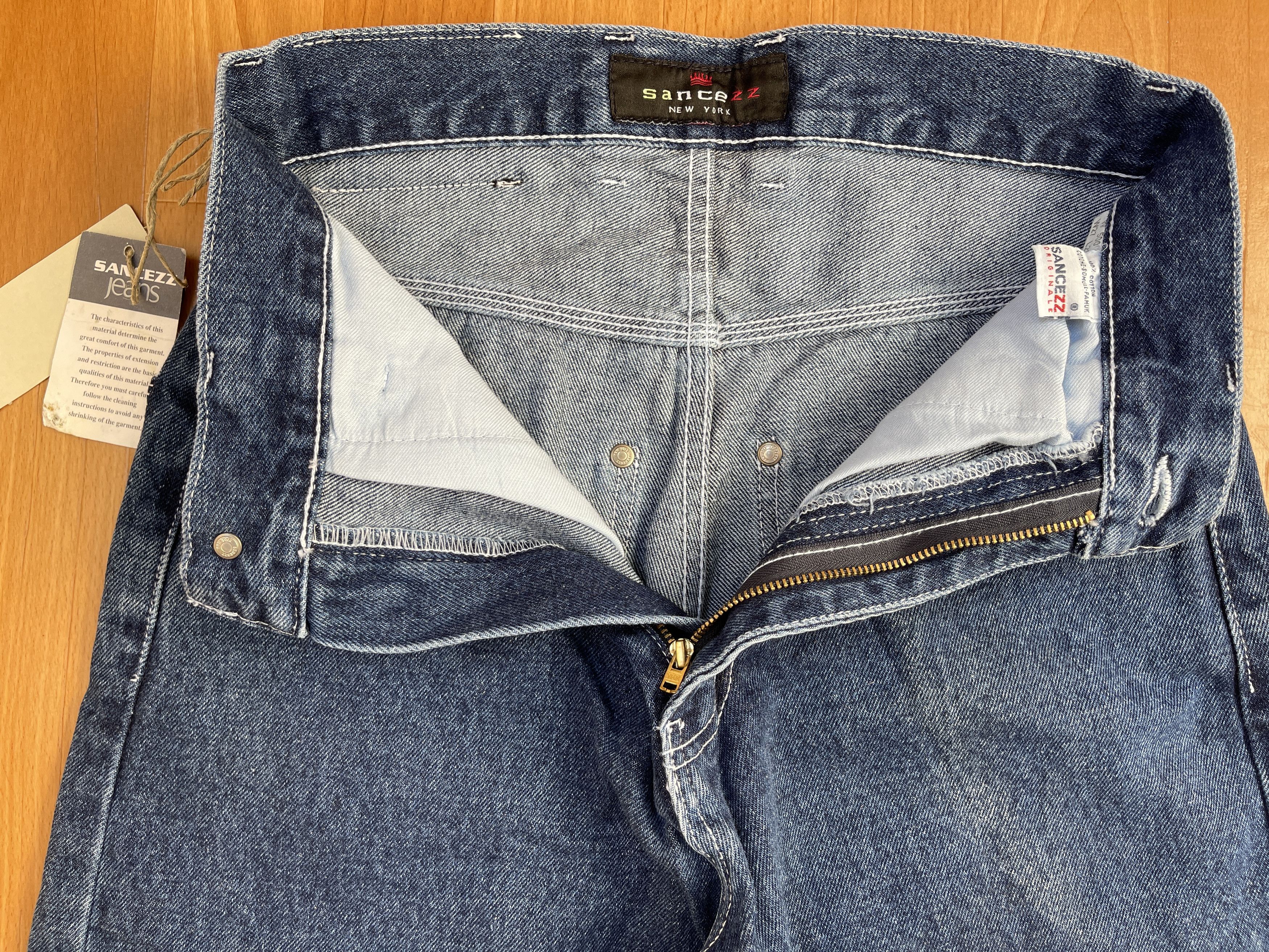 Other Sancezz jeans, vintage baggy jeans 90s hip hop skater Y2K 26 Size US 26 / EU 42 - 10 Thumbnail
