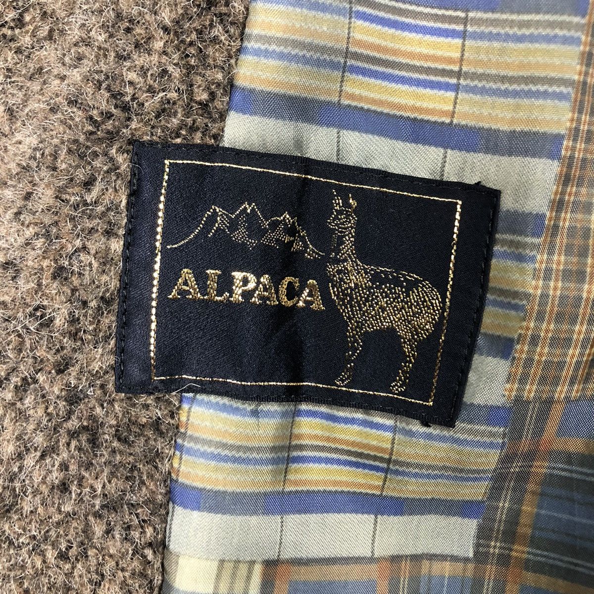Japanese Brand Vintage Alpaca Mountain Mixed Fabric Construction Workwear Size US M / EU 48-50 / 2 - 18 Thumbnail