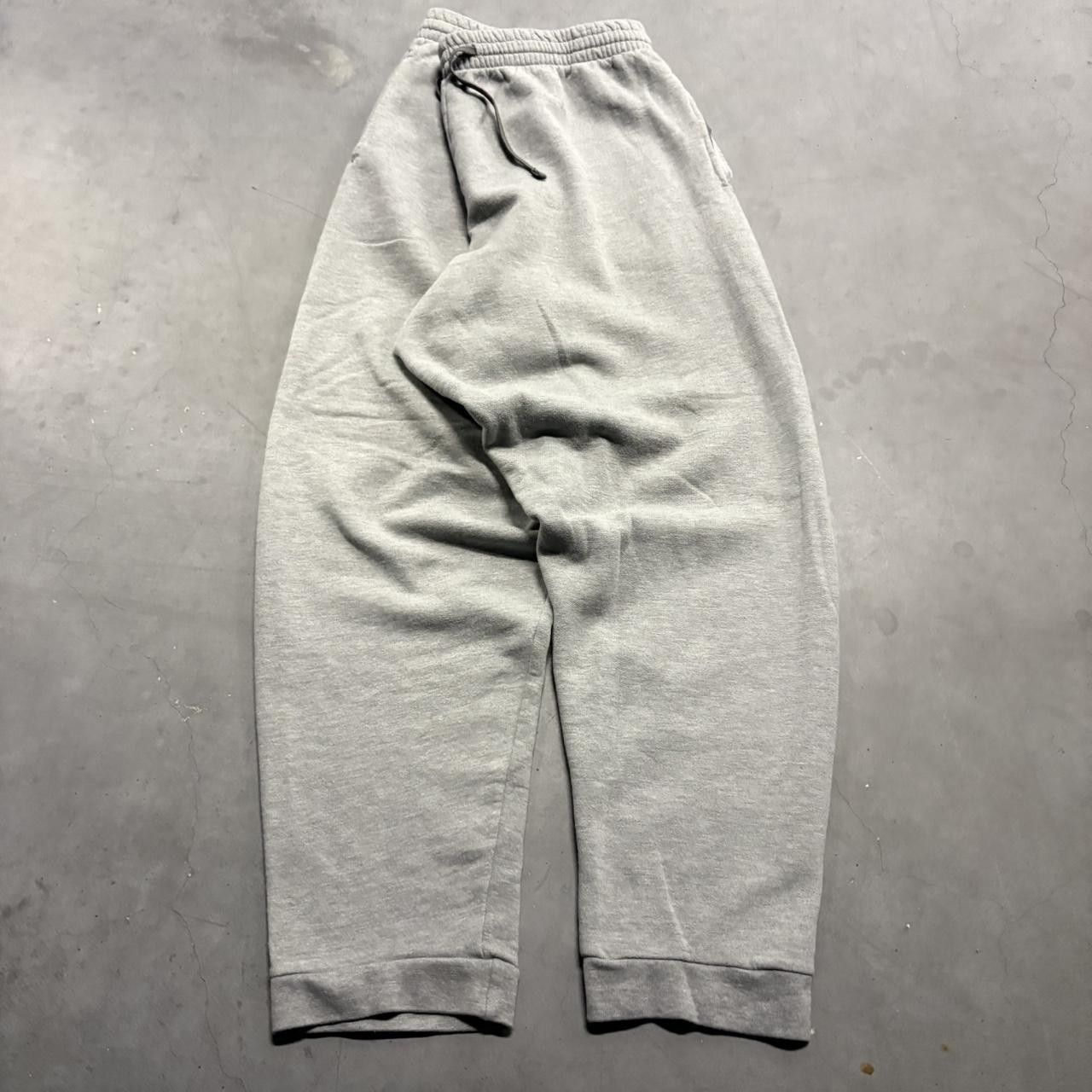 Japanese Brand × Vintage Crazy Vintage Y2K/2000s Baggy Grey Sweatpants! Size US 38 / EU 54 - 2 Thumbnail