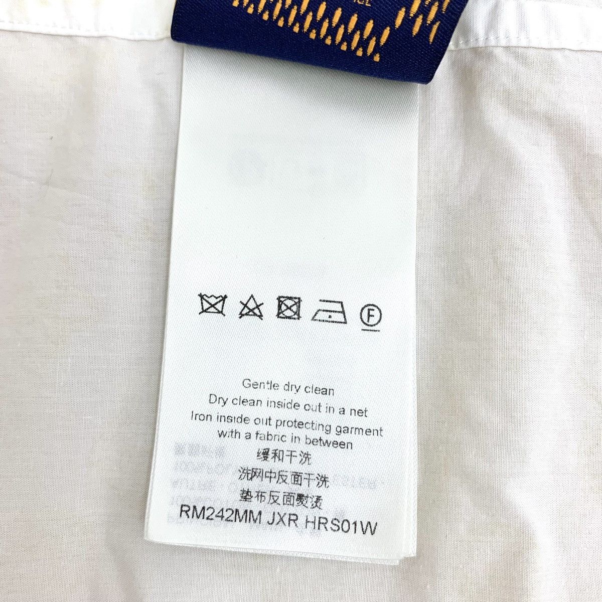 Louis Vuitton Louis Vuitton Off-white Long Sleeve Shirt K26WX Size US L / EU 52-54 / 3 - 9 Thumbnail