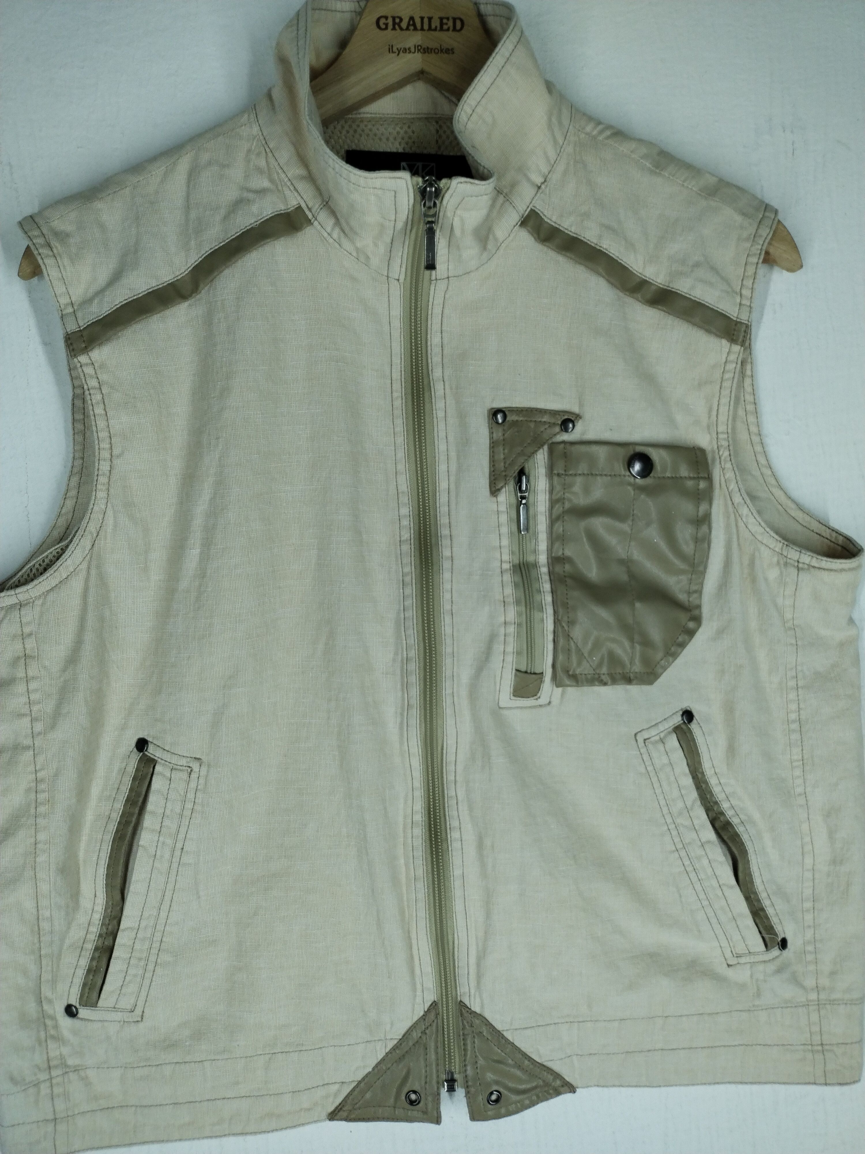 Japanese Brand × Vintage Vtg Vest Yukiko Kimijima Japanese Brand Size US M / EU 48-50 / 2 - 5 Thumbnail