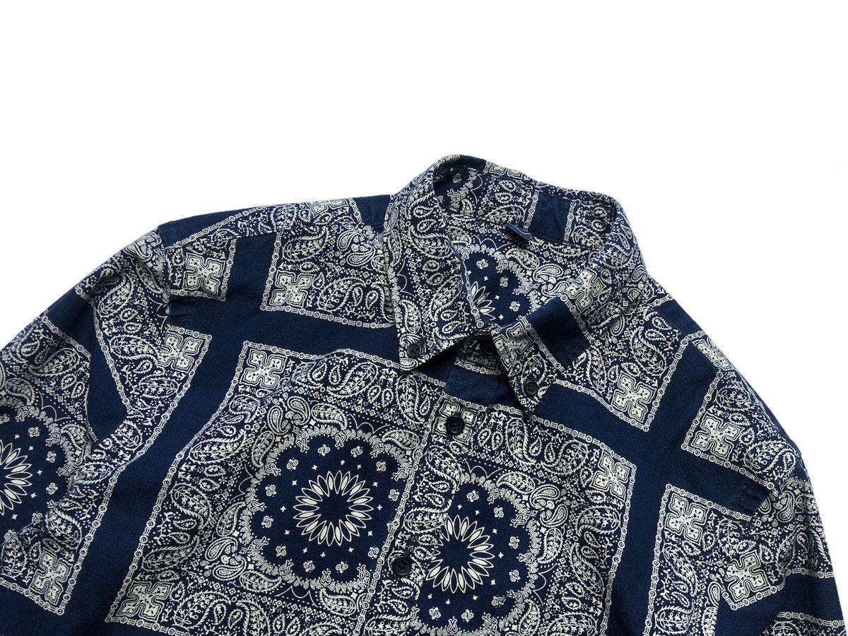 Edwin × Japanese Brand Edwin dark indigo bandana standard shirt Size US S / EU 44-46 / 1 - 2 Thumbnail