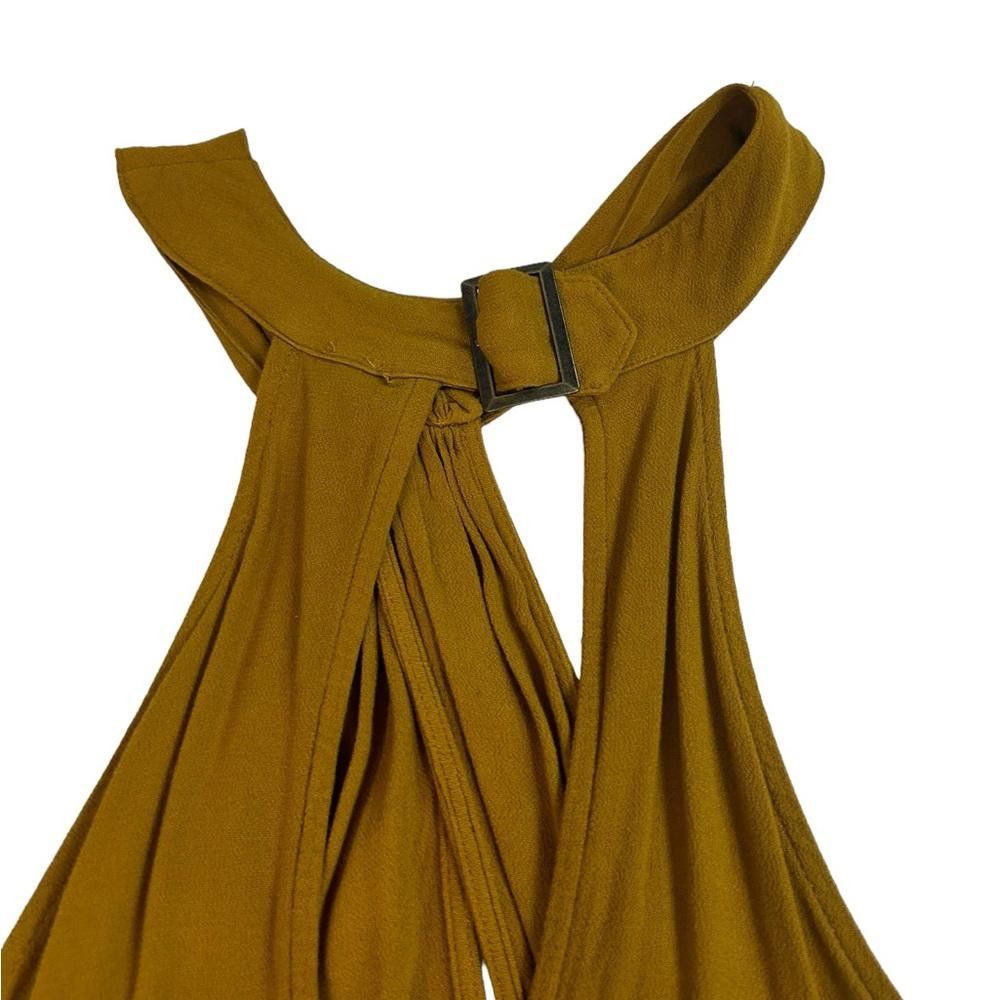 Free People Free People l Twist & Shout Mustard Yellow Top Small Size S / US 4 / IT 40 - 7 Thumbnail