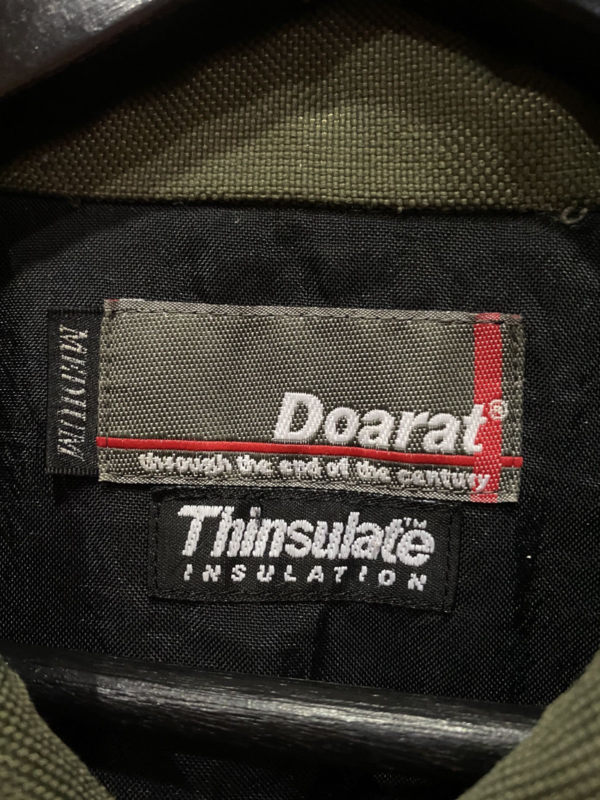 Japanese Brand Doarat Insulated Jacket Thinsulate Olive Green Snap-Up Coat Size US M / EU 48-50 / 2 - 4 Thumbnail