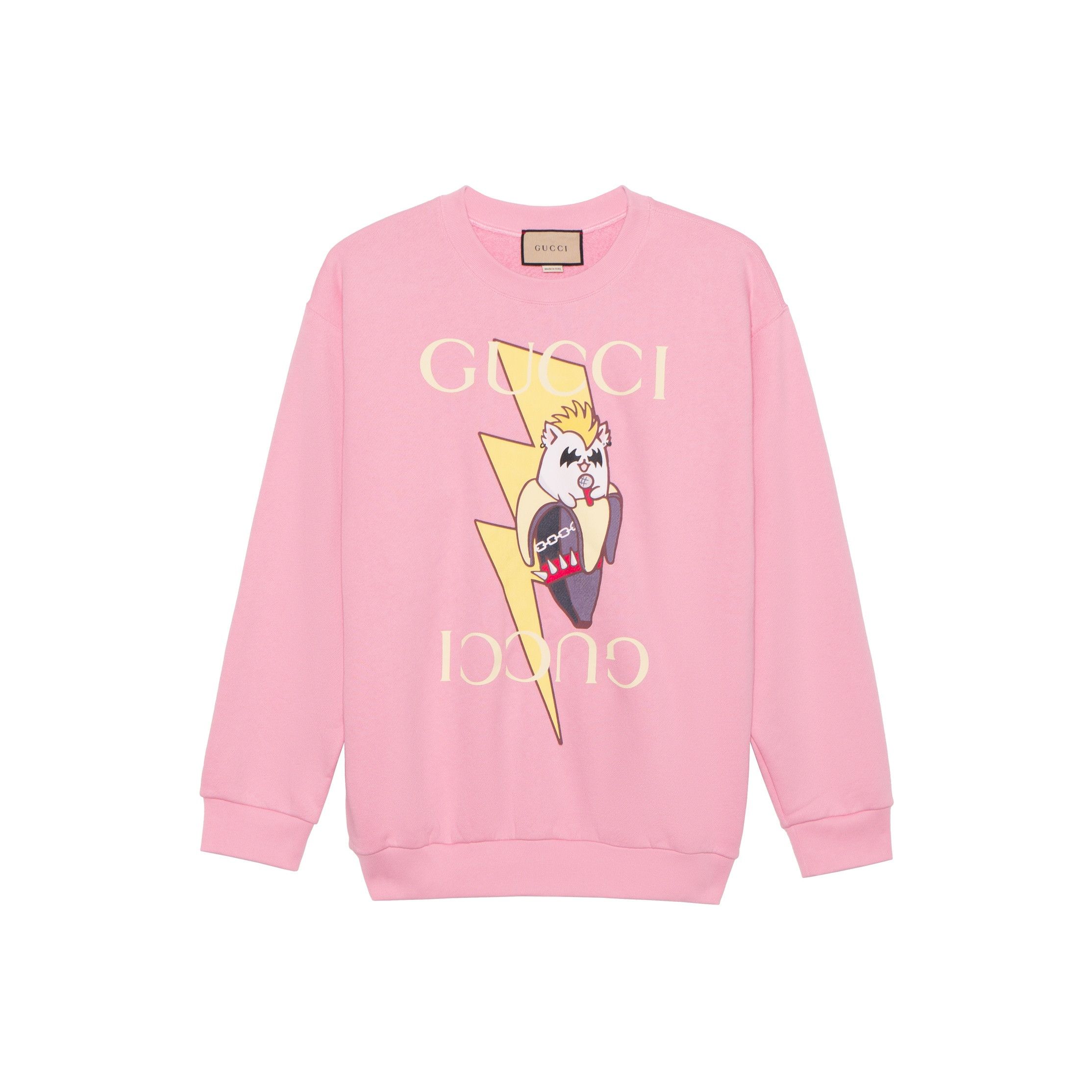 Gucci Gucci Cat Logo Sweatshirt Size S Size S / US 4 / IT 40 - 1 Thumbnail