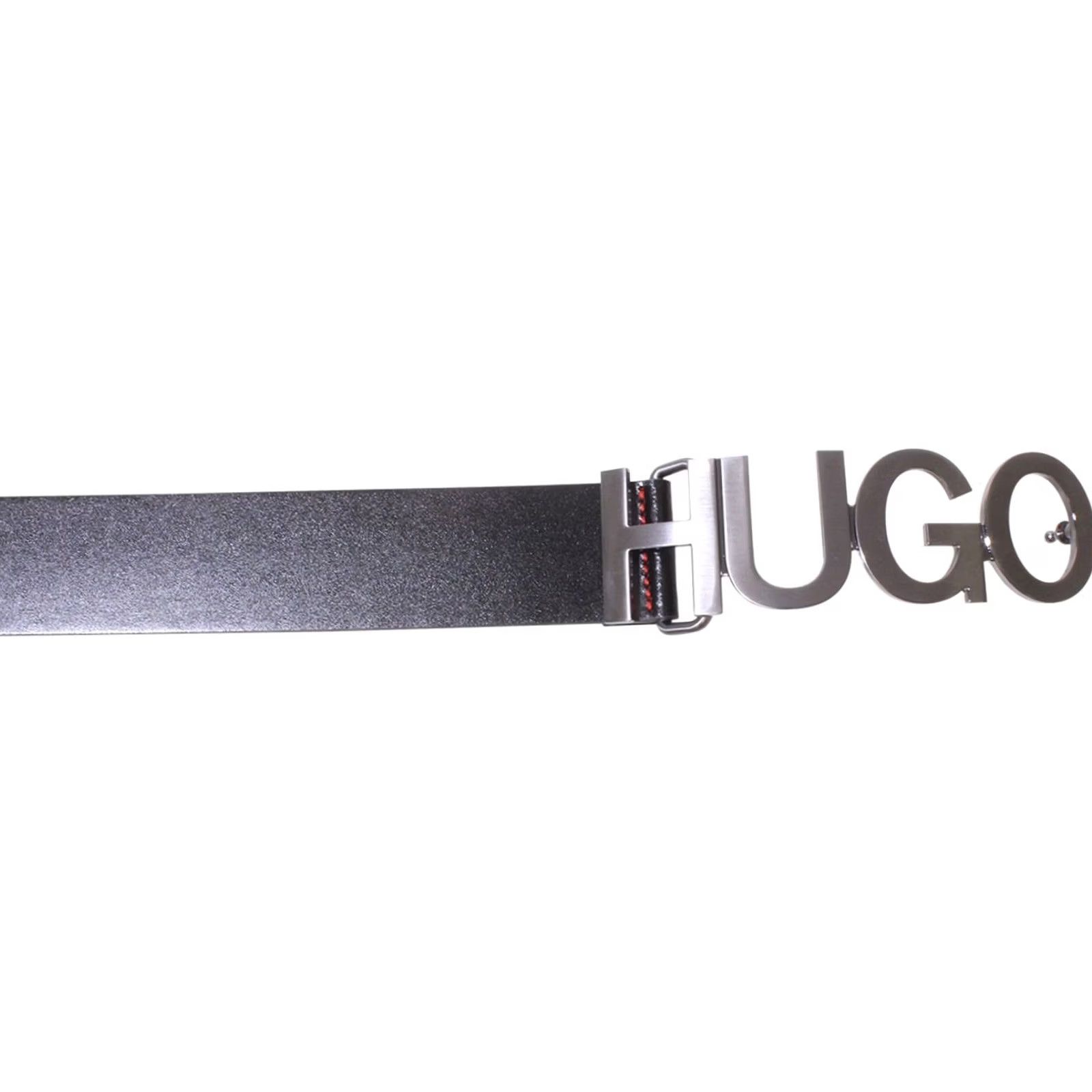 Hugo Boss Hugo Boss Men's Icon Belt Genuine Leather Black Sz: 30 50452149 Size 30 - 3 Thumbnail